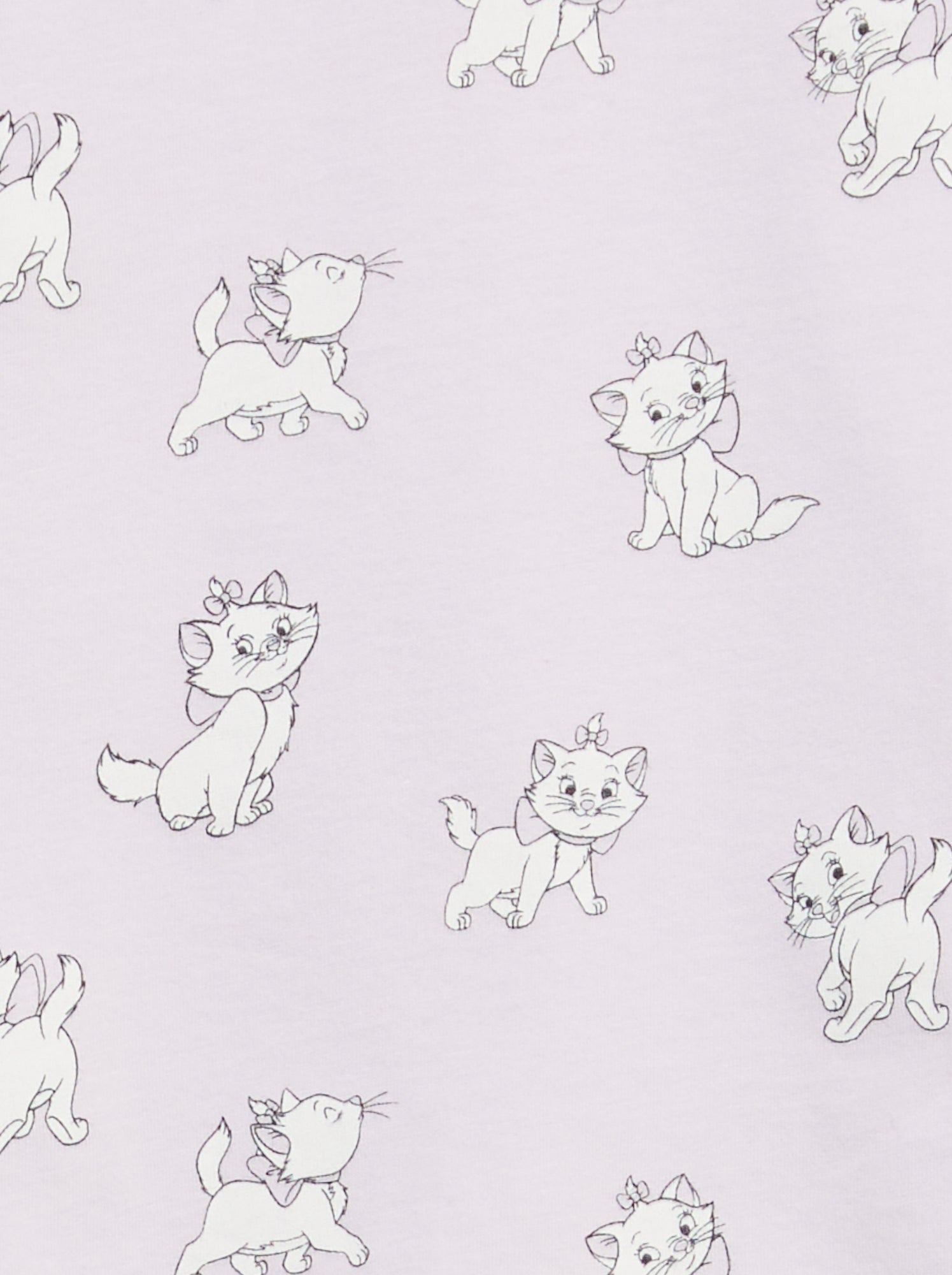 Pyjama 'Disney' en jersey de coton - Violet