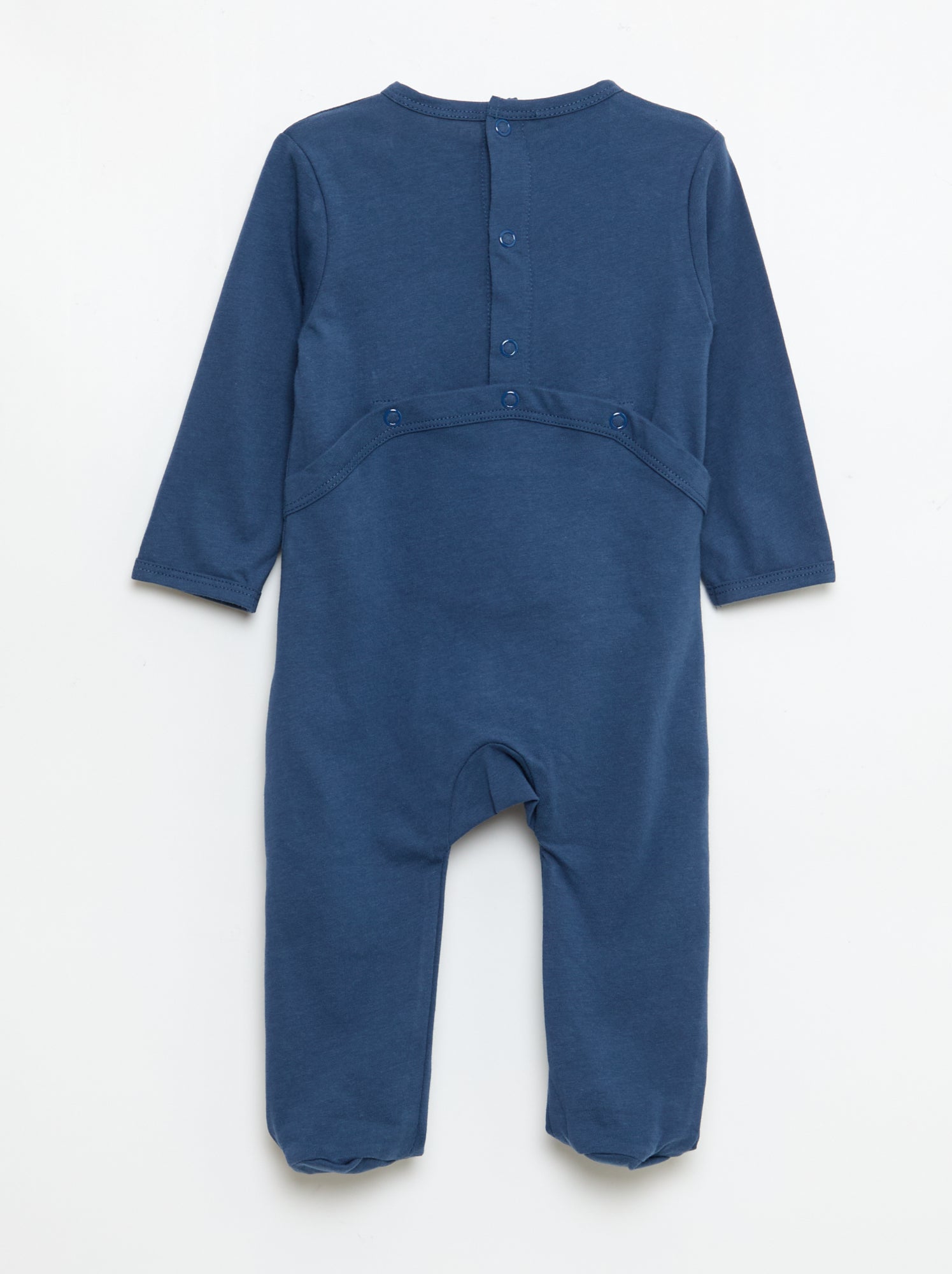 Pyjama dors bien à manches longues - Bleu (EWF21_2)