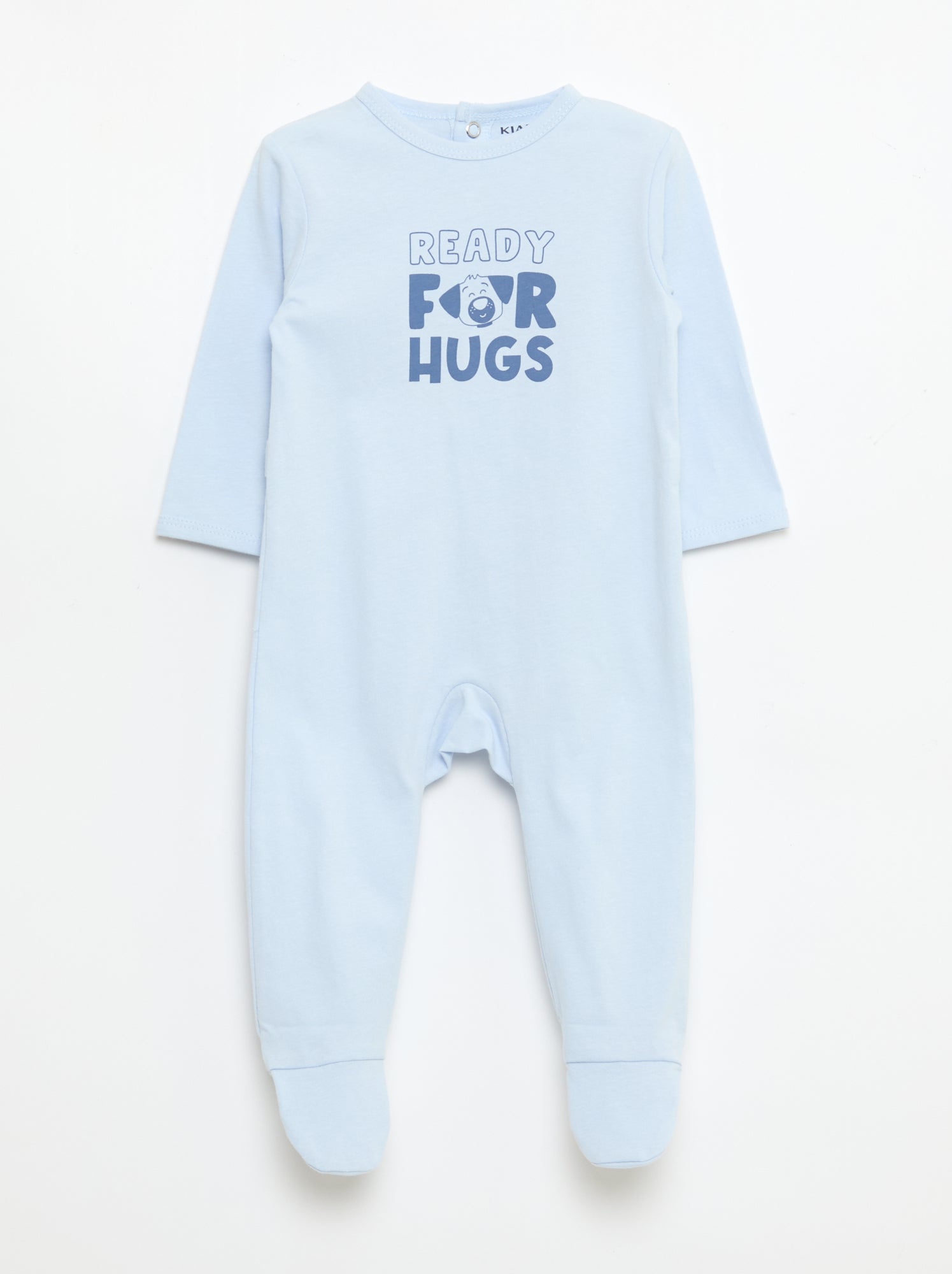 Pyjama dors bien à manches longues - Bleu (EWF21_4)
