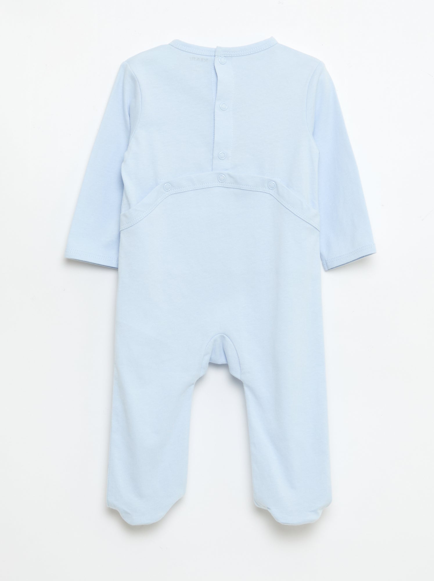 Pyjama dors bien à manches longues - Bleu (EWF21_4)