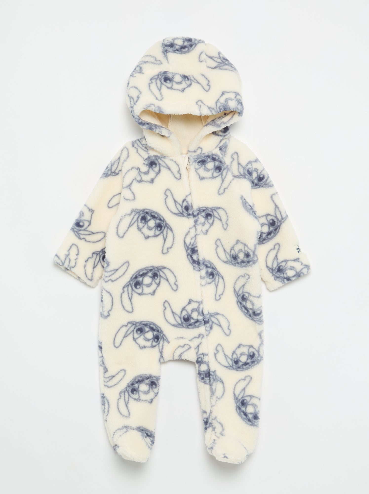 Pyjama dors bien 'Disney' avec effet moutonné - Bleu