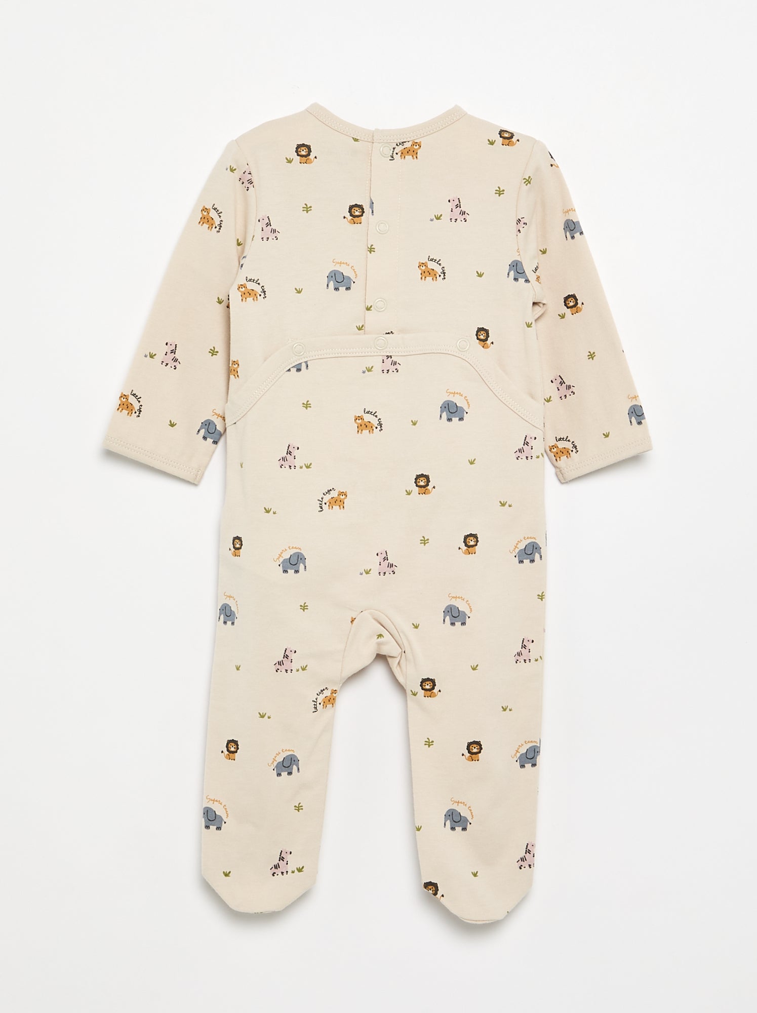 Pyjama dors bien en jersey de coton - Beige (FXT43_1)