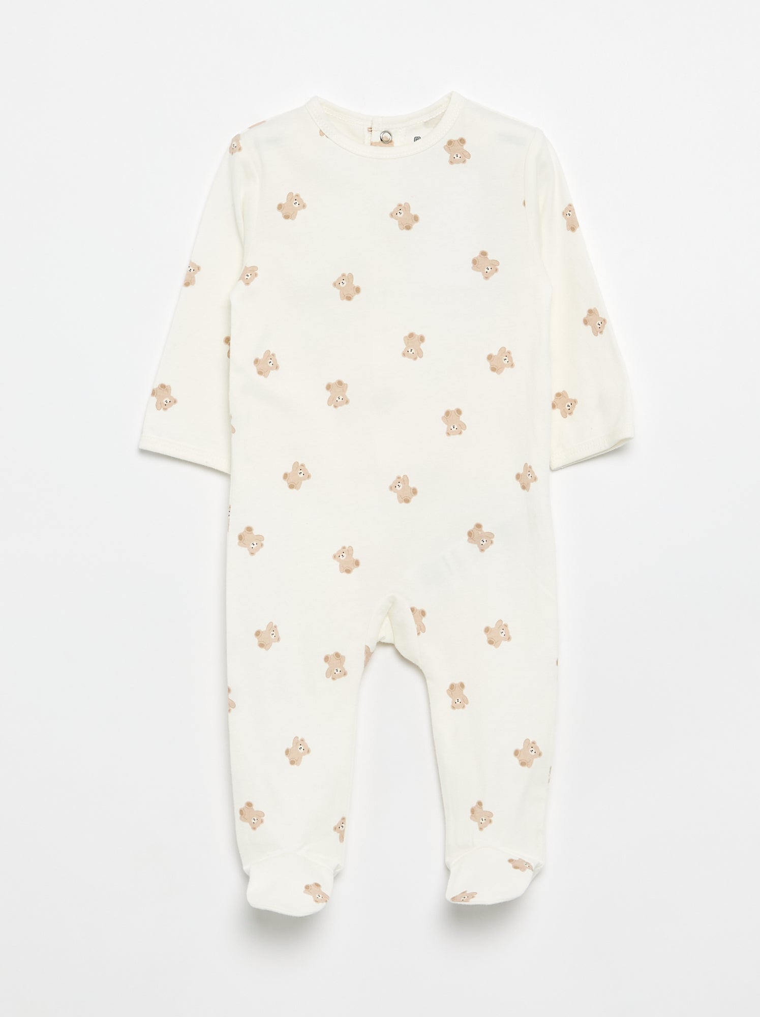 Pyjama dors bien en jersey de coton - Blanc