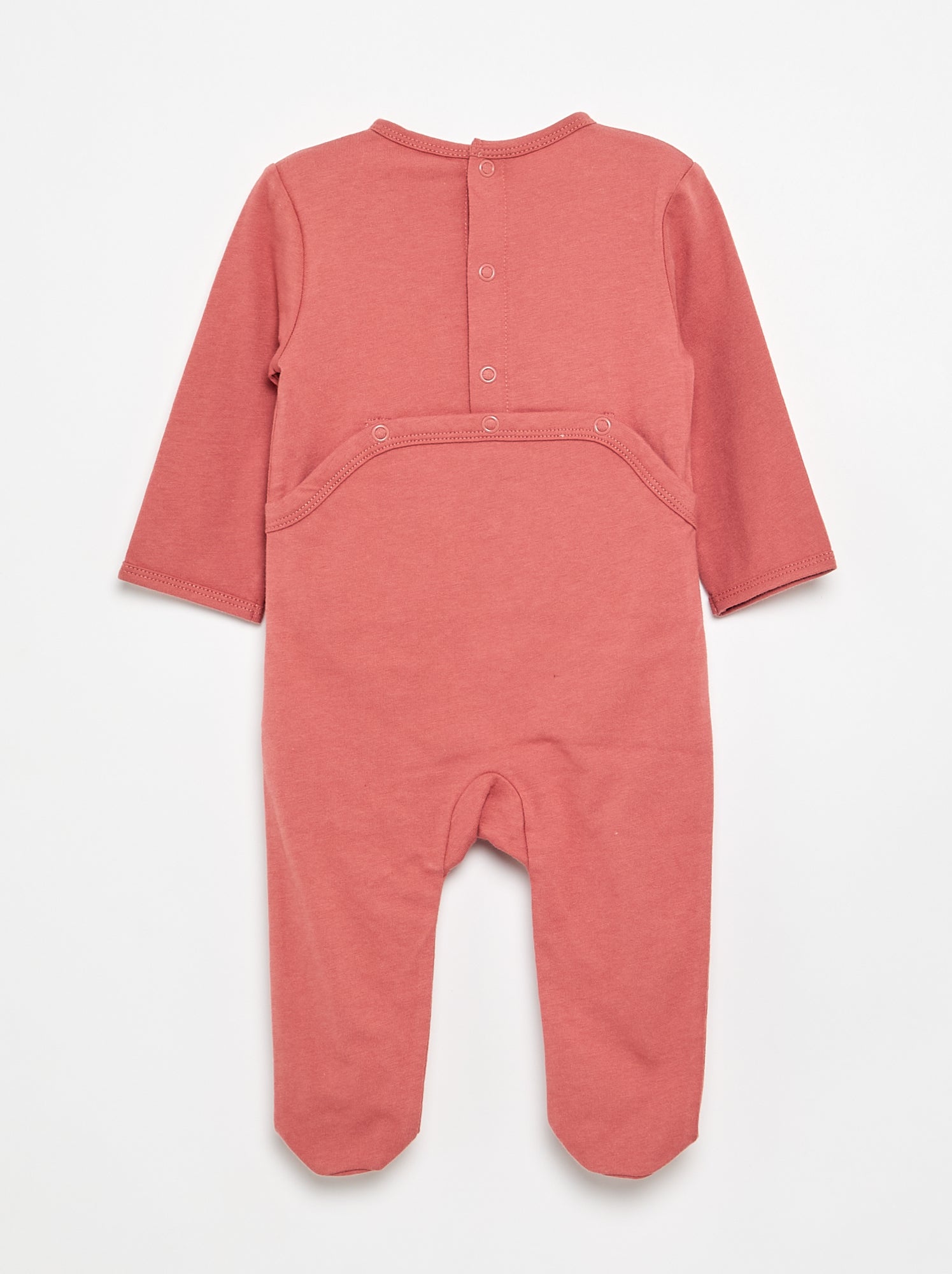 Pyjama dors bien en jersey de coton - Rose (FXT43_13)