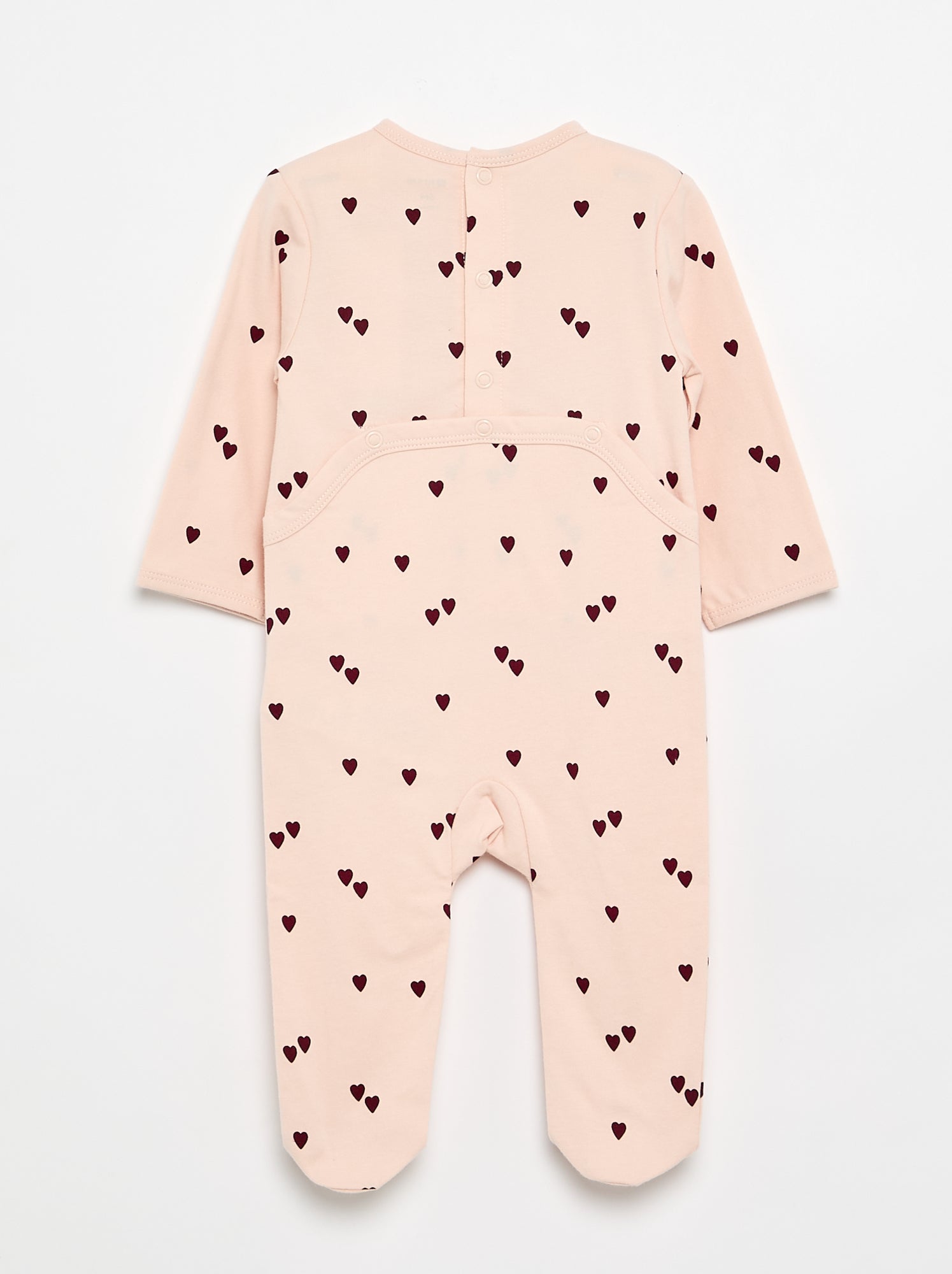 Pyjama dors bien en jersey de coton - Rose (FXT43_4)