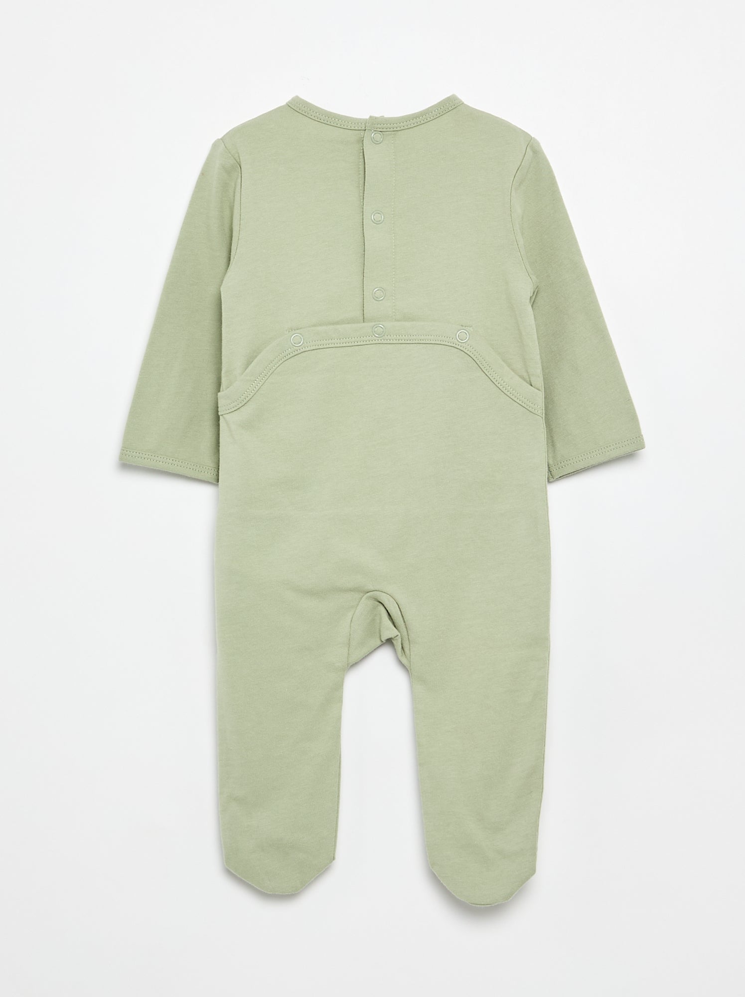 Pyjama dors bien en jersey de coton - Vert