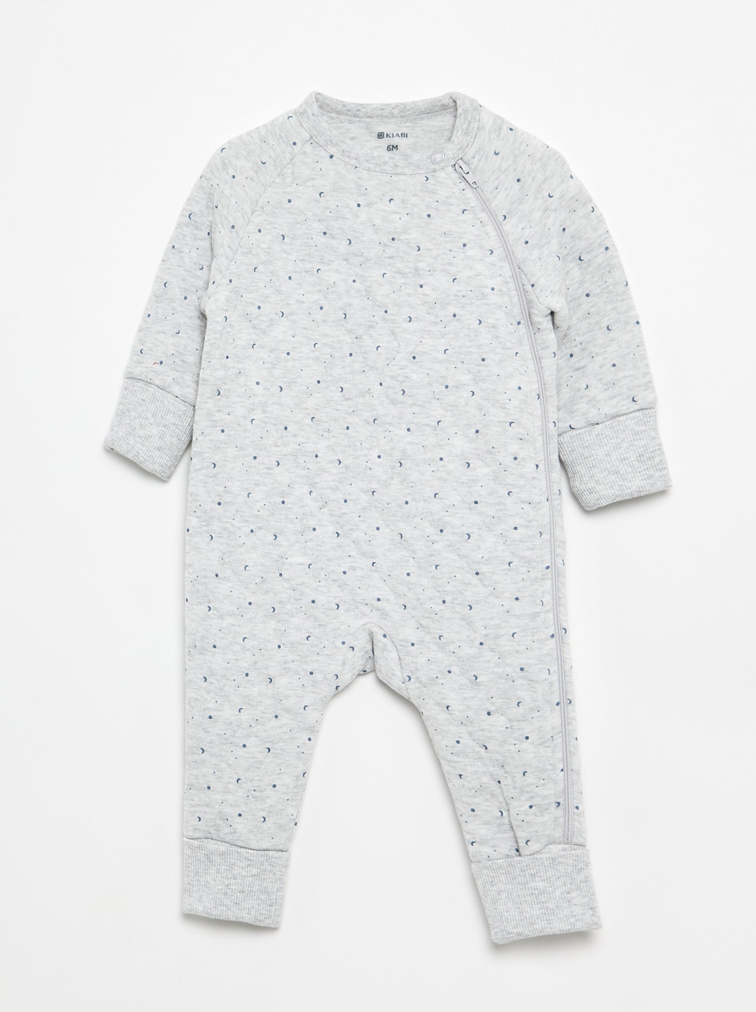 Pyjama dors bien molletonné - Gris