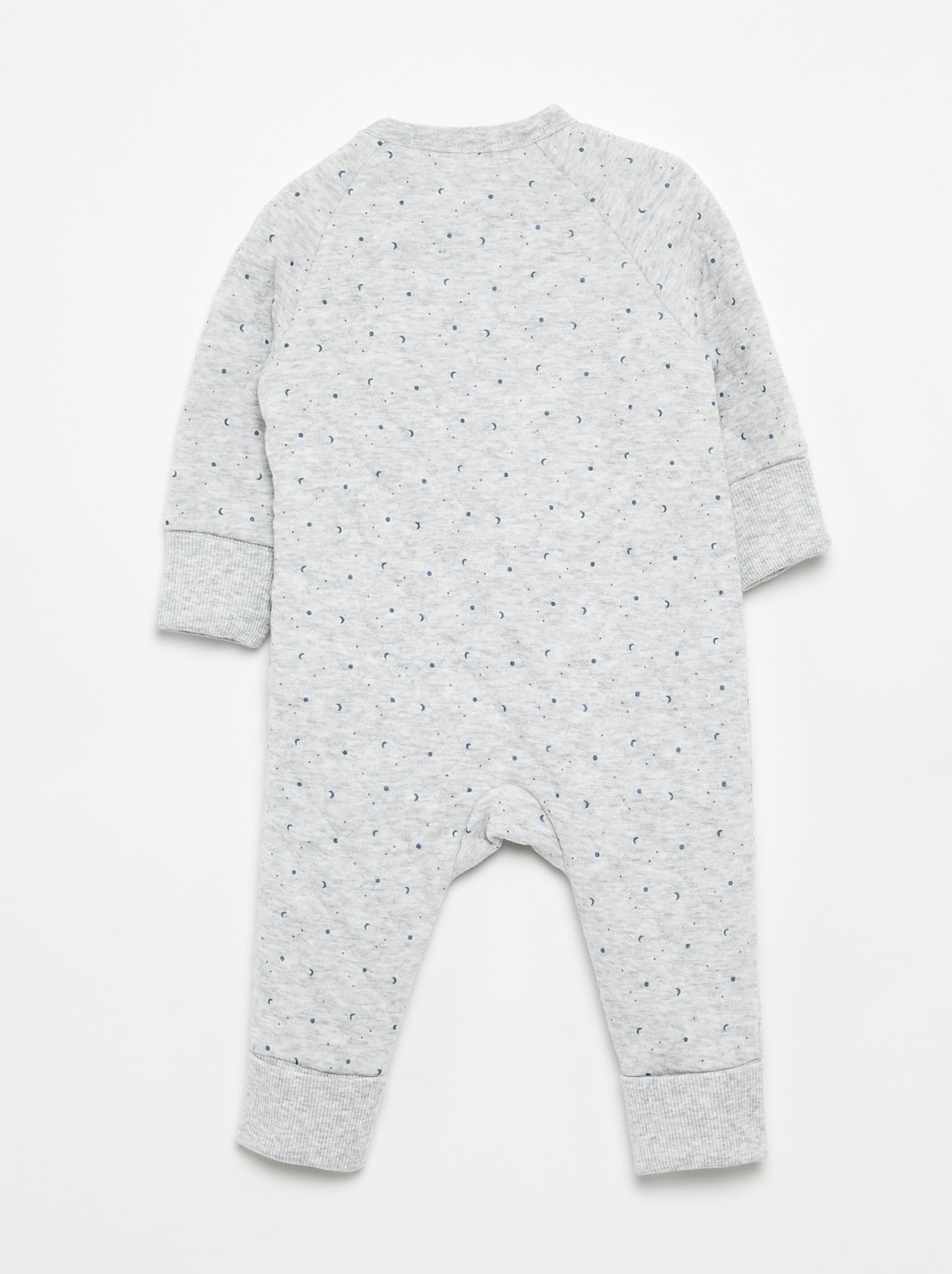 Pyjama dors bien molletonné - Gris