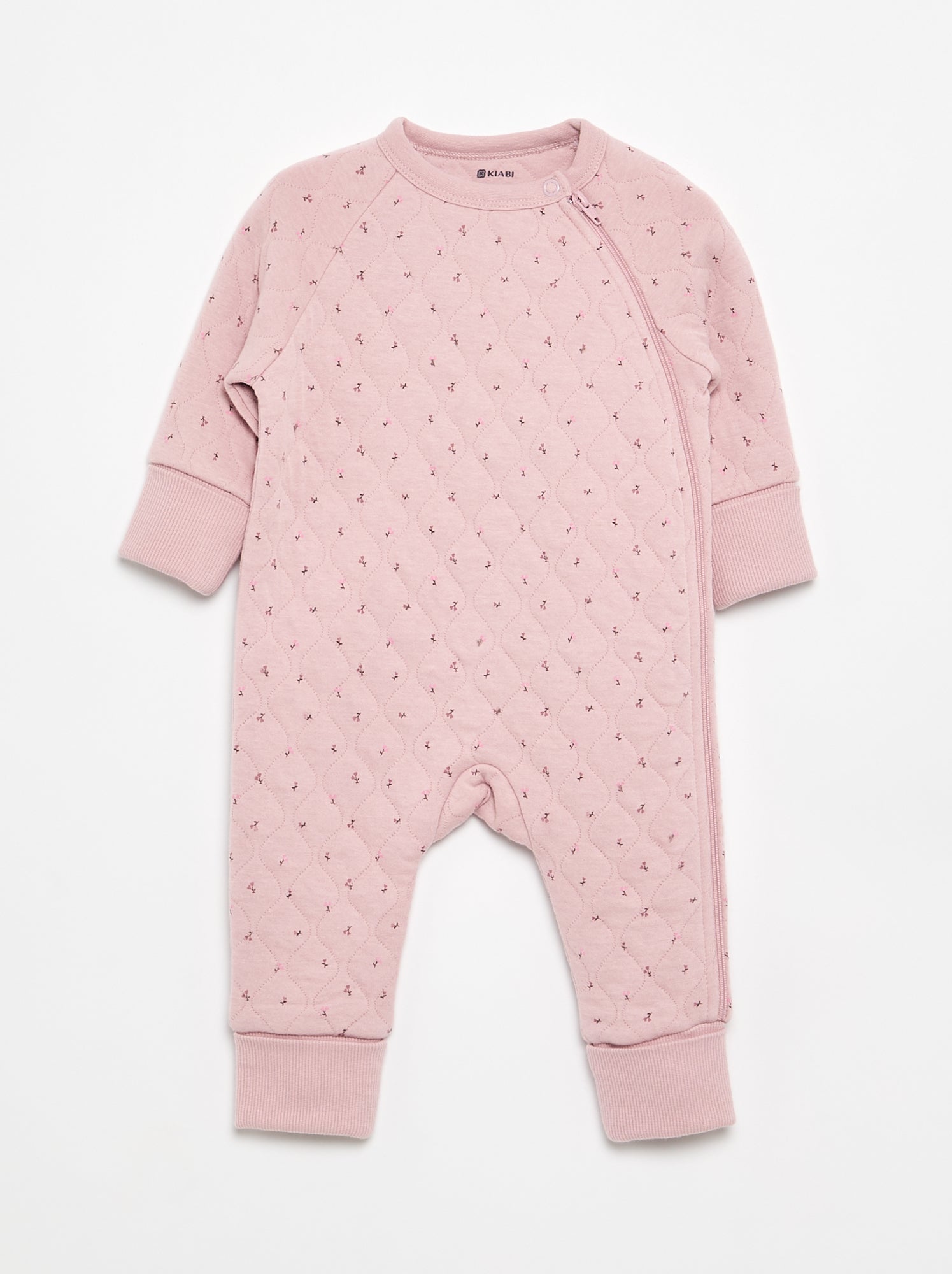 Pyjama dors bien molletonné - Rose