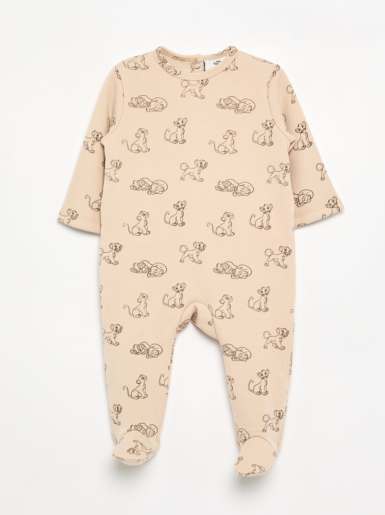 Pyjama dors bien 'Simba' 'Disney' - Beige