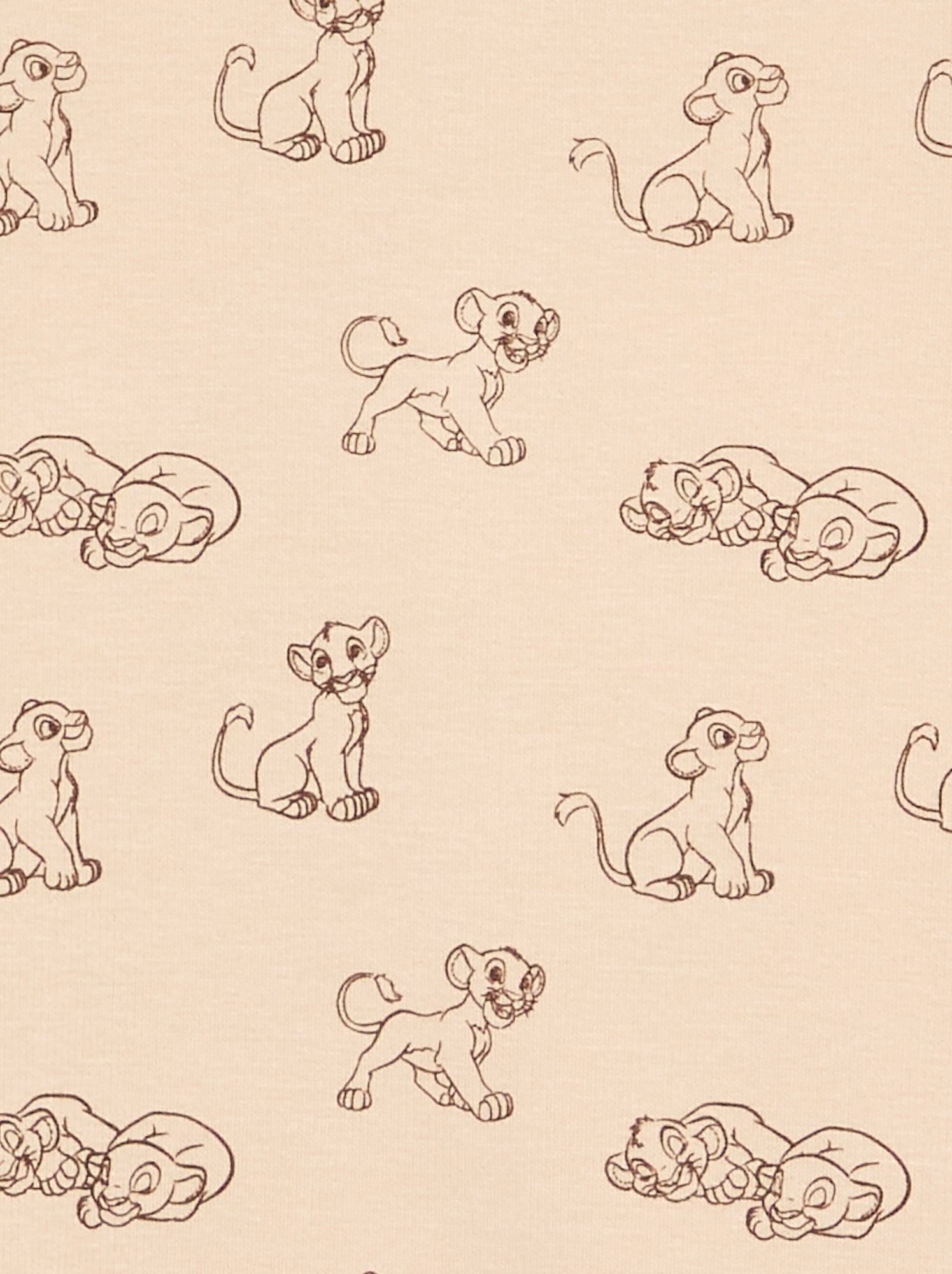 Pyjama dors bien 'Simba' 'Disney' - Beige