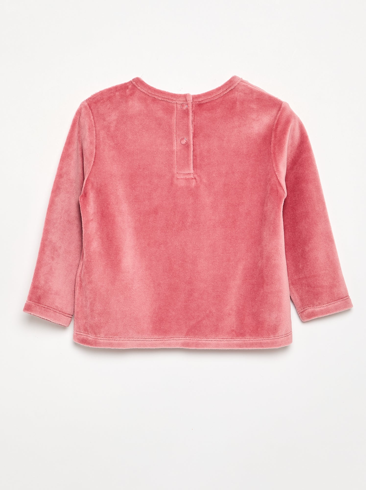 Pyjama en velours 2 pièces 'Winnie' - Marron