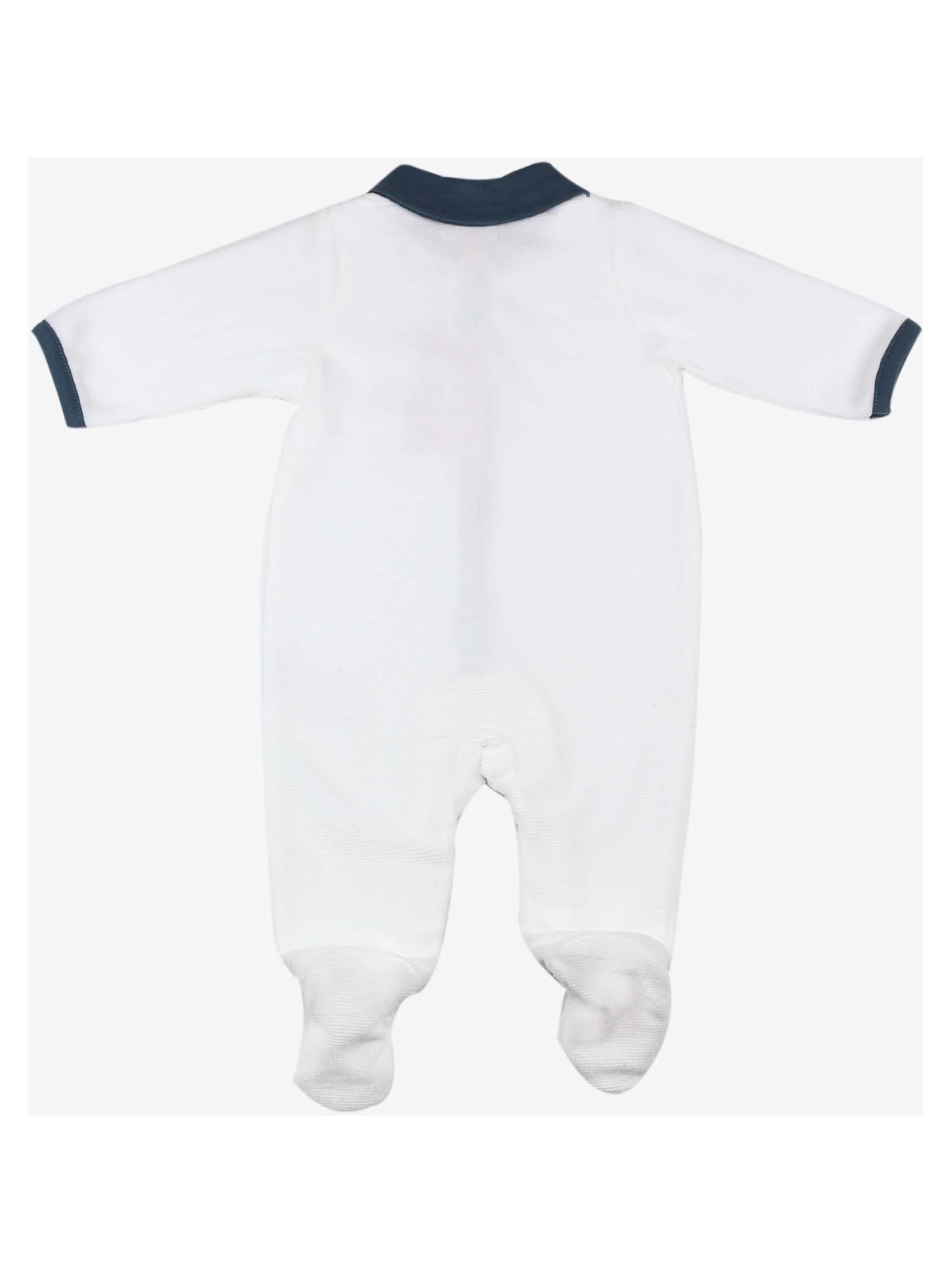 Pyjama en velours blanc Sophie la girafe (3 mois) - Blanc
