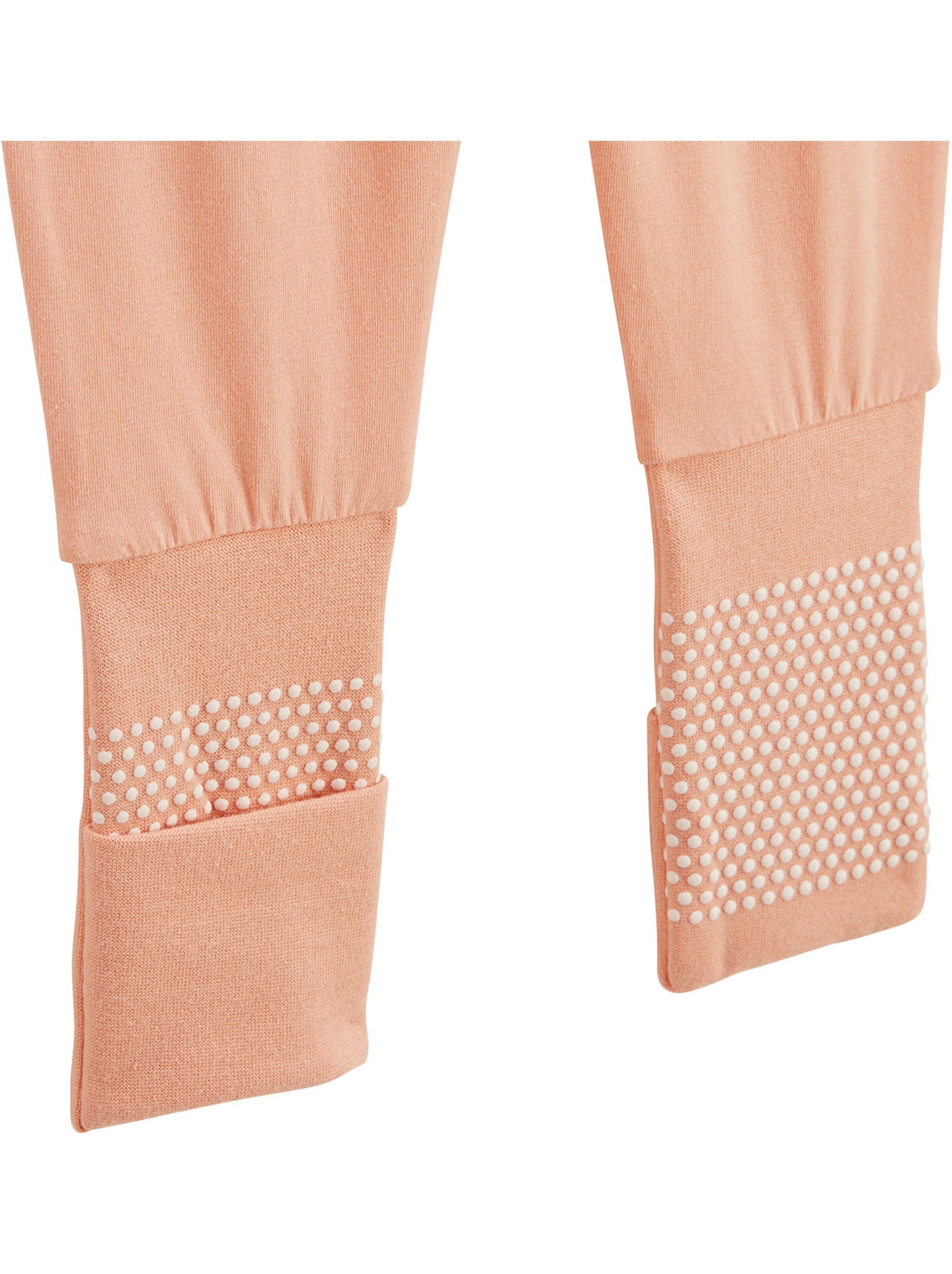 Pyjama enfant 2 pièces à pieds retroussables santa giulia - Corail
