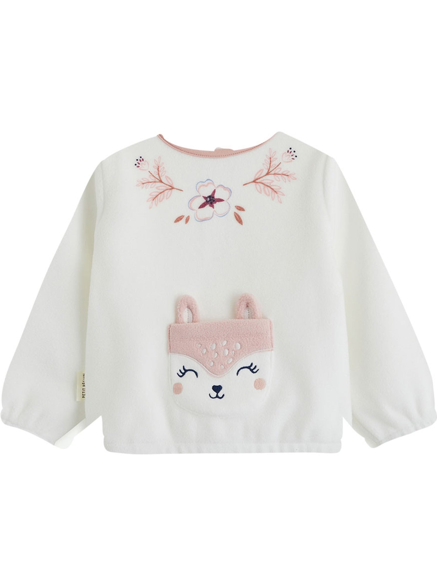 Pyjama enfant 2 pièces en polaire cléo - Rose