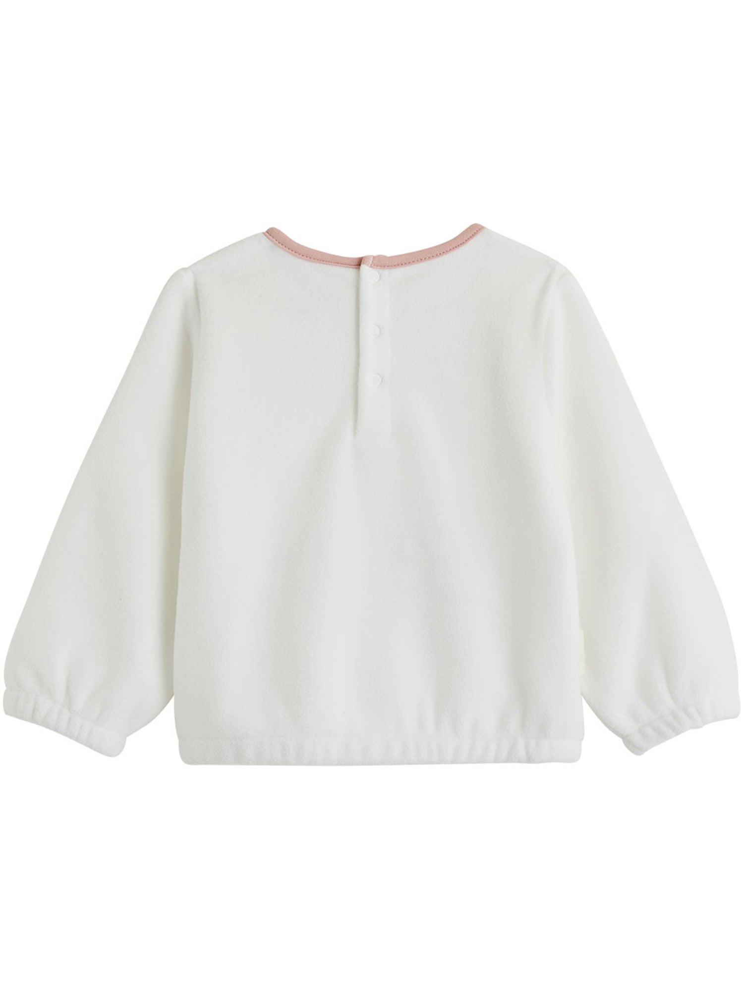 Pyjama enfant 2 pièces en polaire cléo - Rose