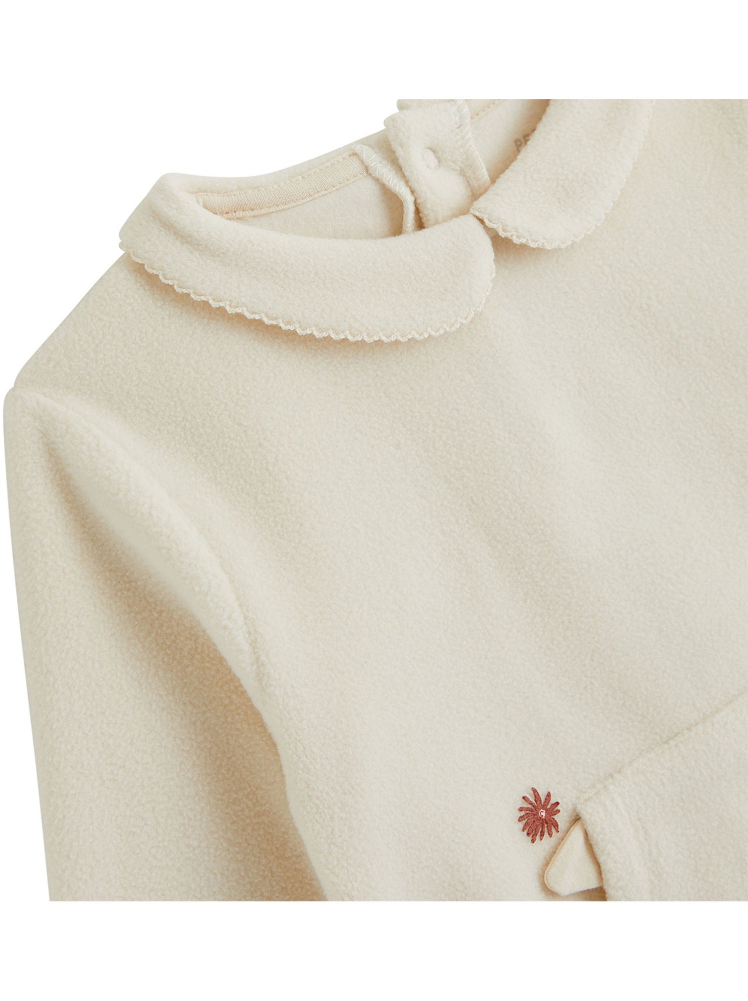 Pyjama enfant 2 pièces en polaire ollie - Beige