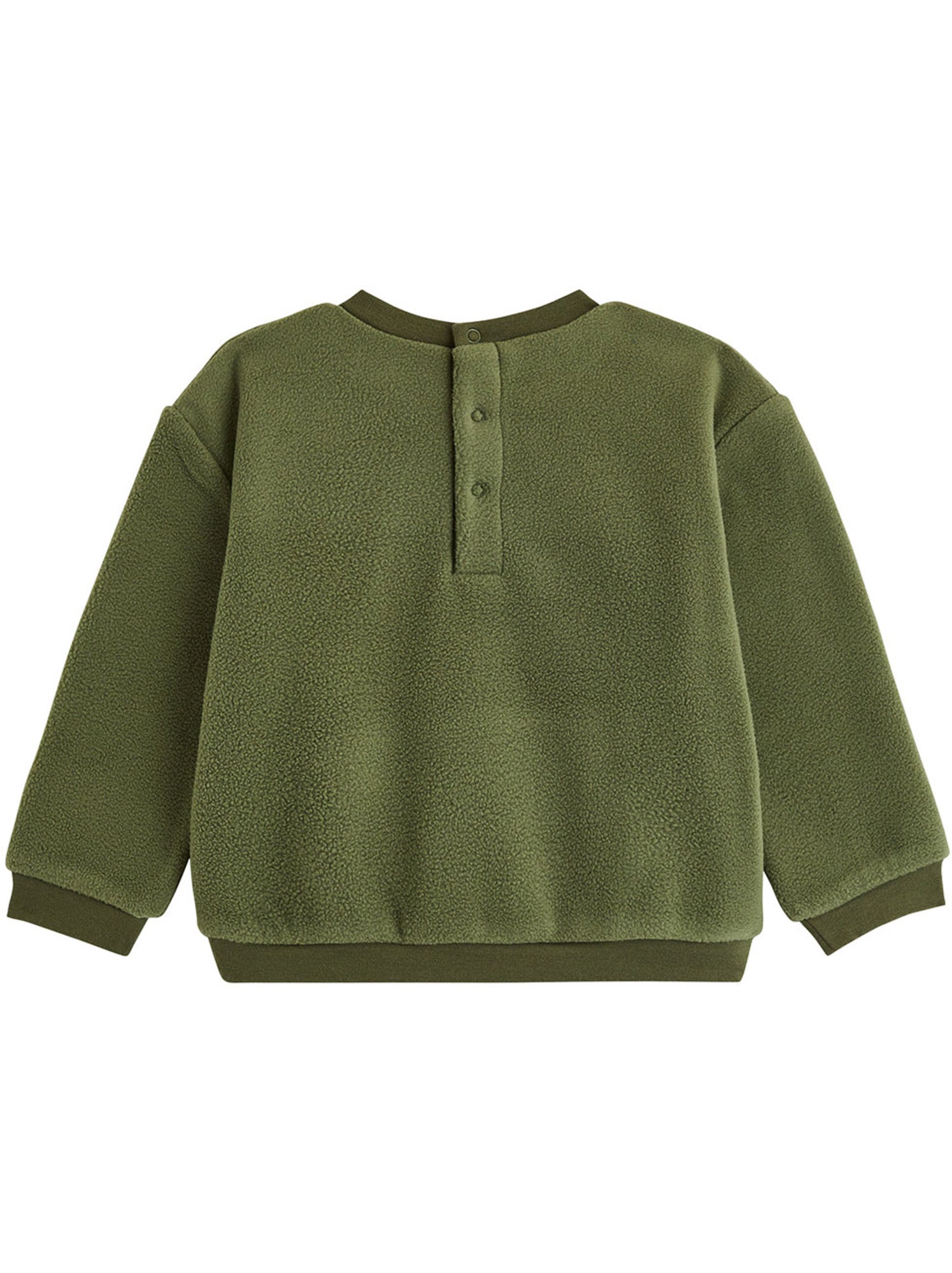 Pyjama enfant 2 pièces en polaire pistache - Kaki