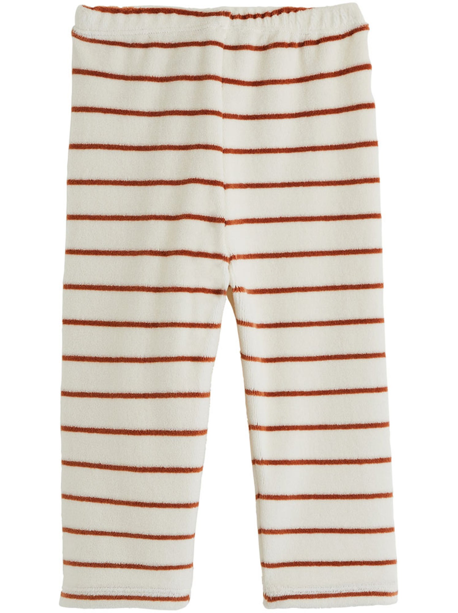 Pyjama enfant 2 pièces en velours moka - Marron