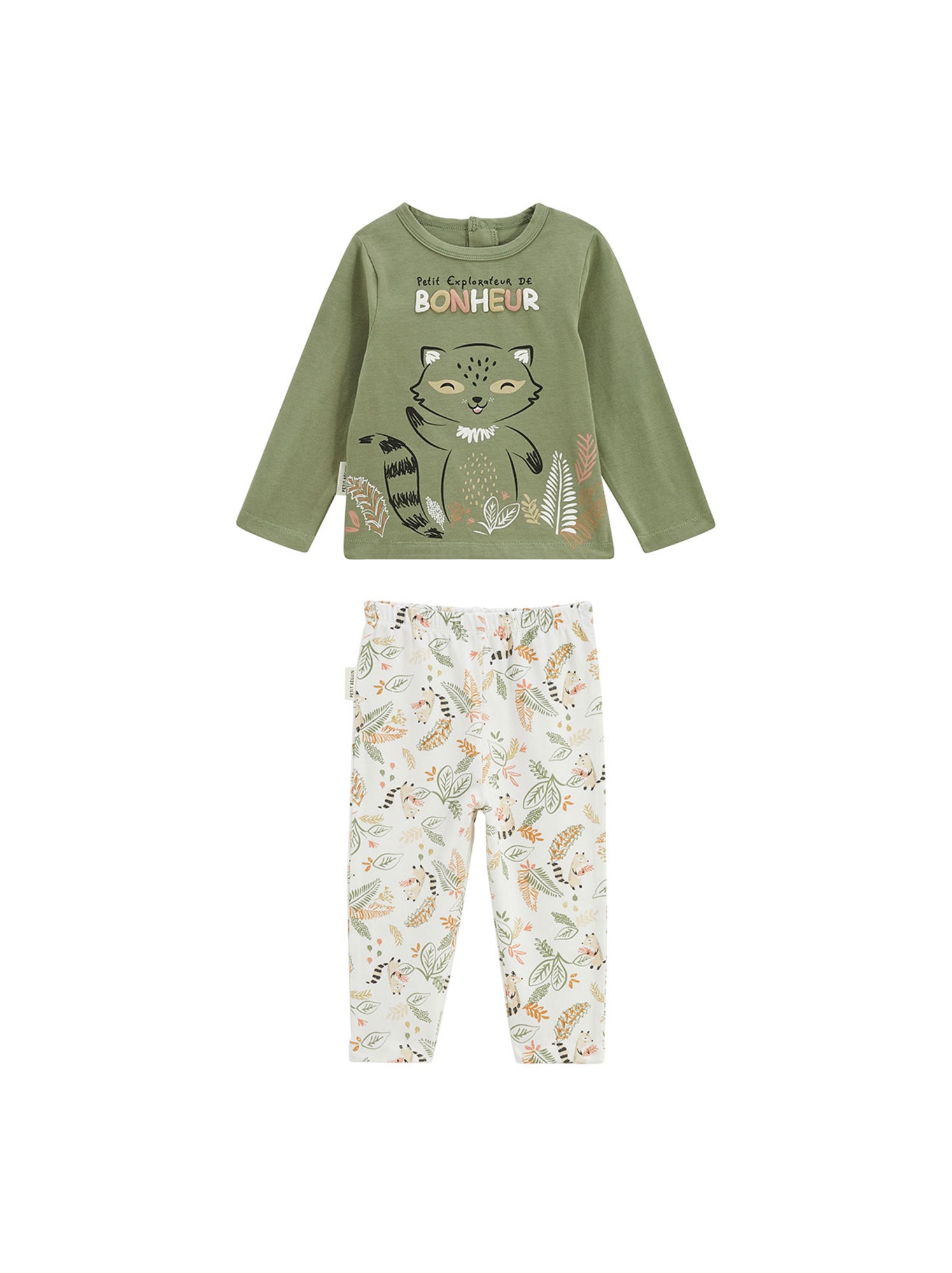Pyjama enfant 2 pièces gabin - Vert