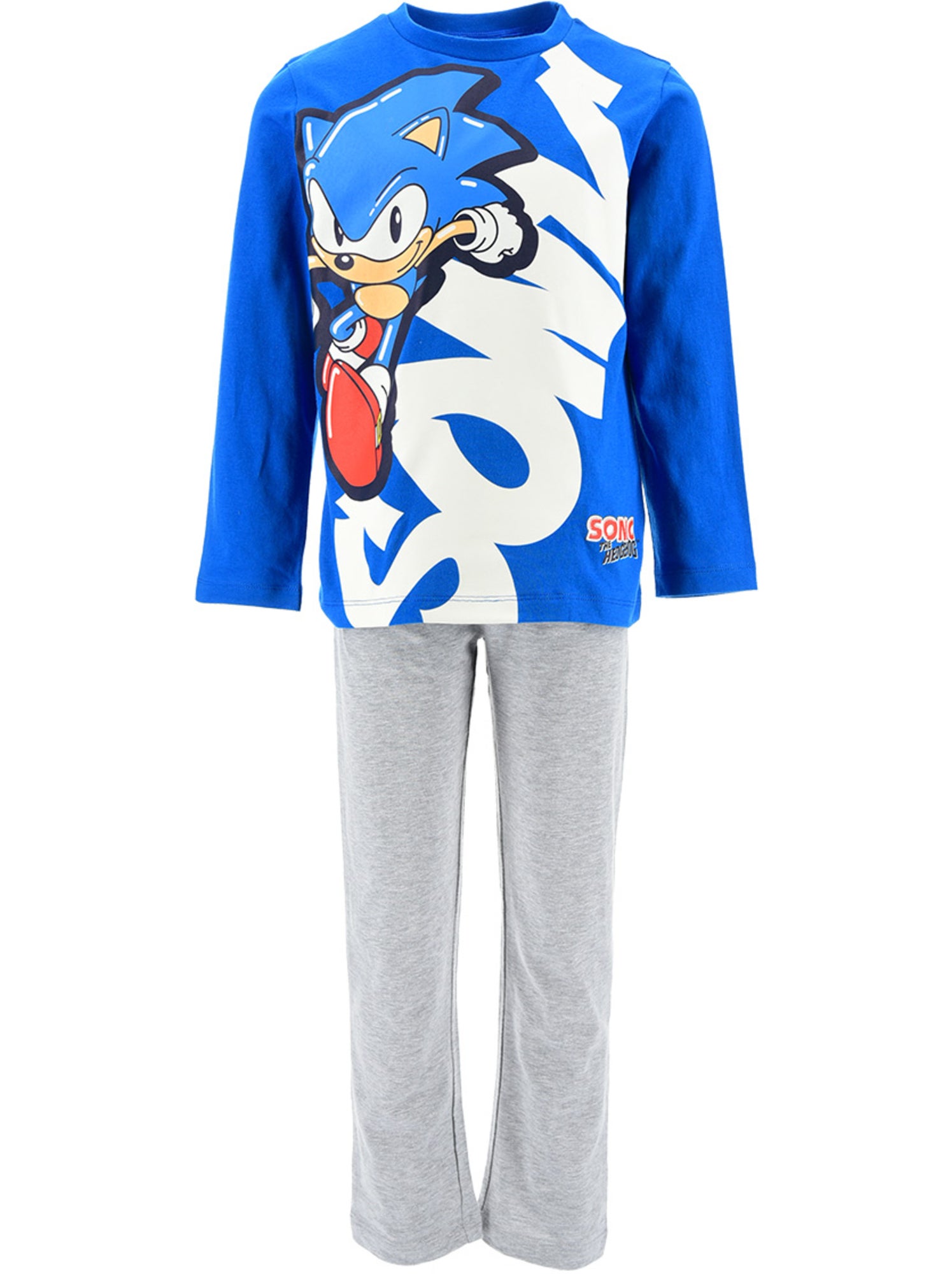 Pyjama   garçon sonic - licence officielle - Bleu