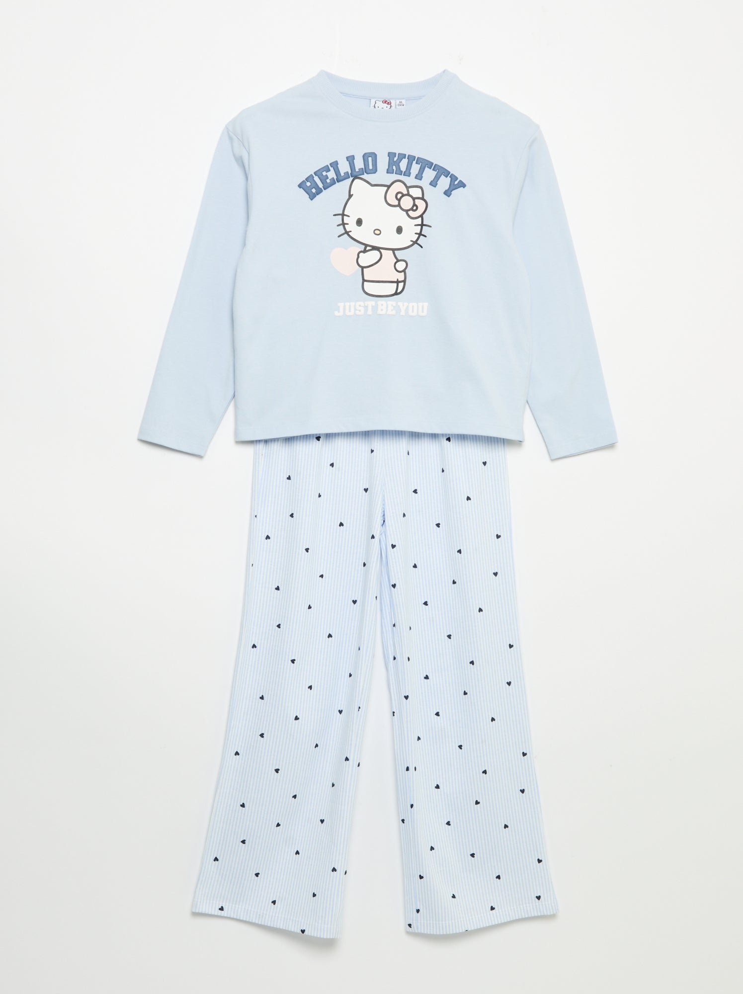 Pyjama 'Hello Kitty' 2 pièces - Bleu
