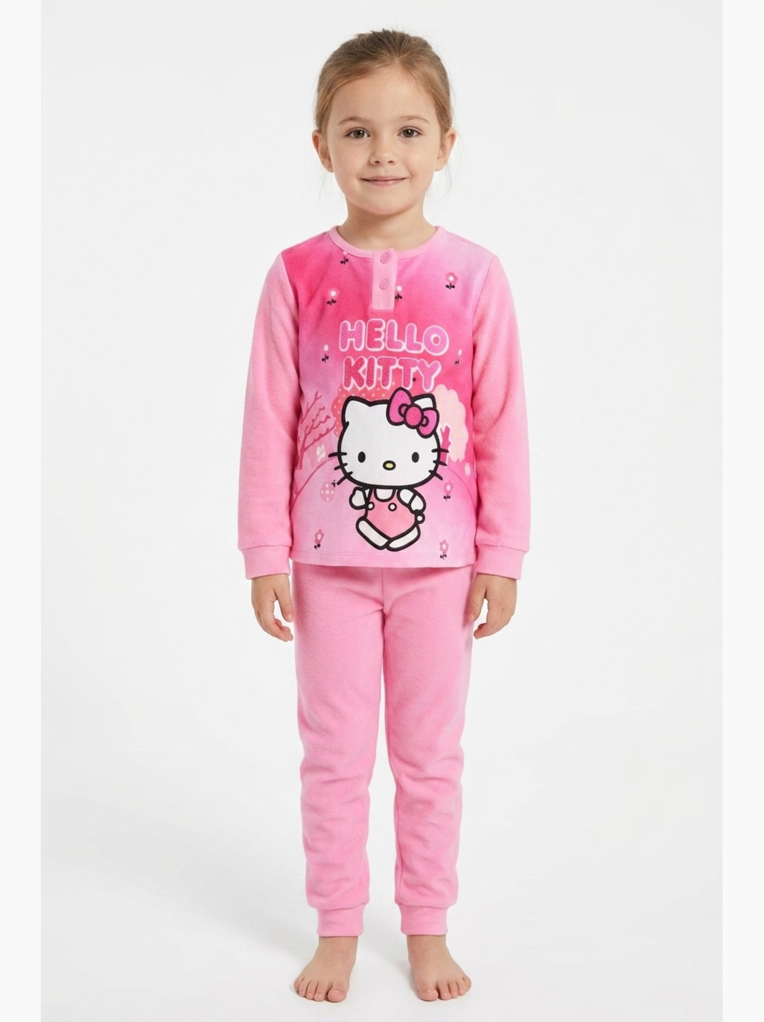 Pyjama Hello Kitty | Licence Officielle - Rose