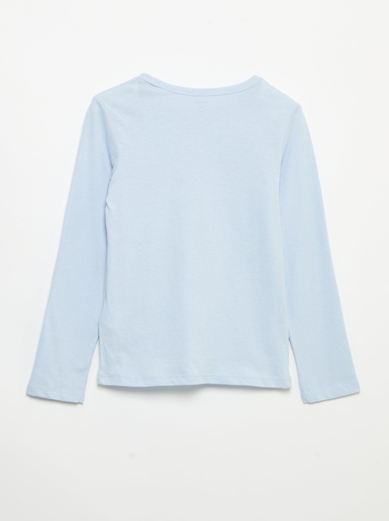 Pyjama long en jersey de coton - 2 pièces - Bleu (FXU34_11)