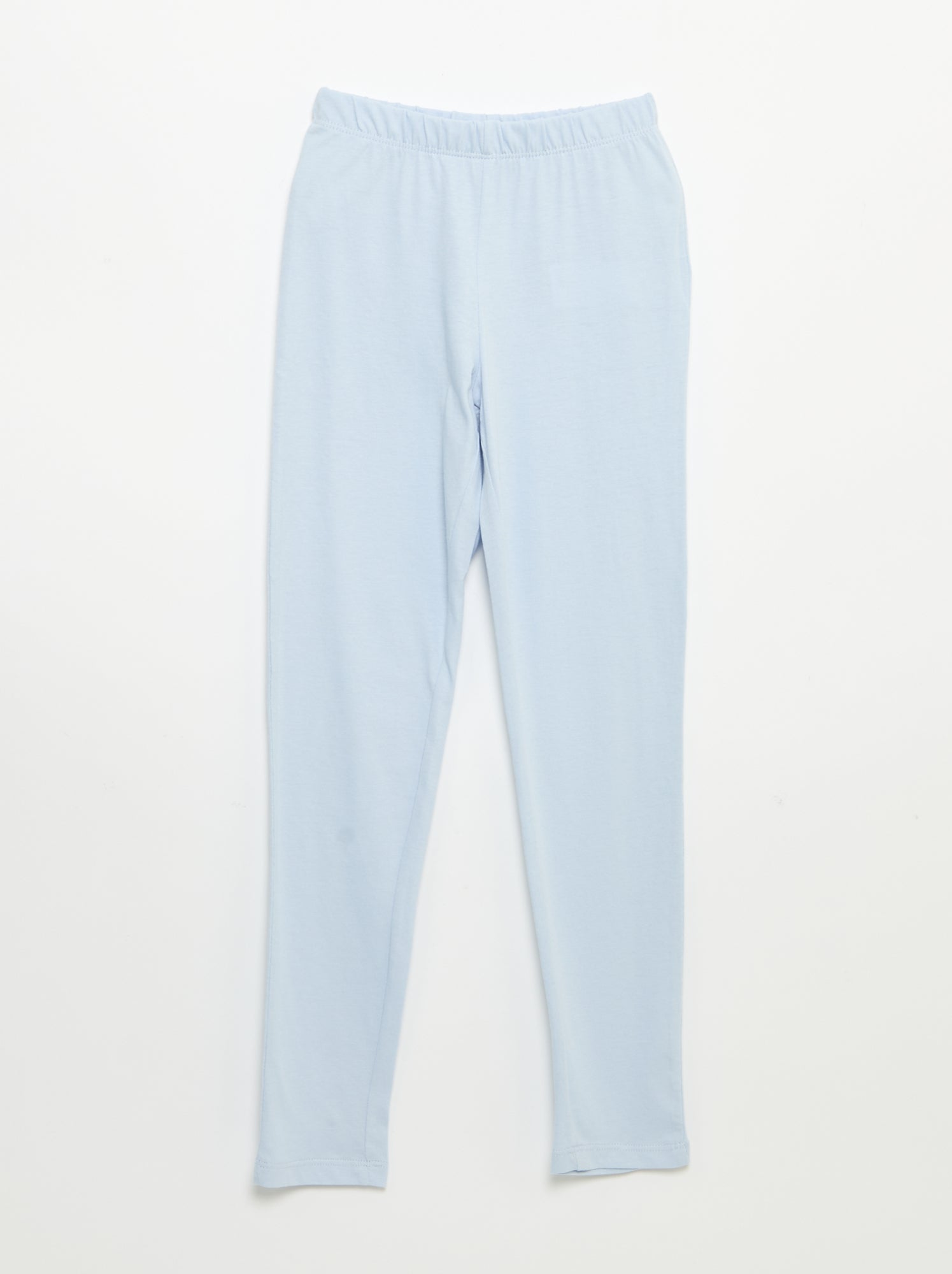 Pyjama long en jersey de coton - 2 pièces - Bleu (FXU34_11)