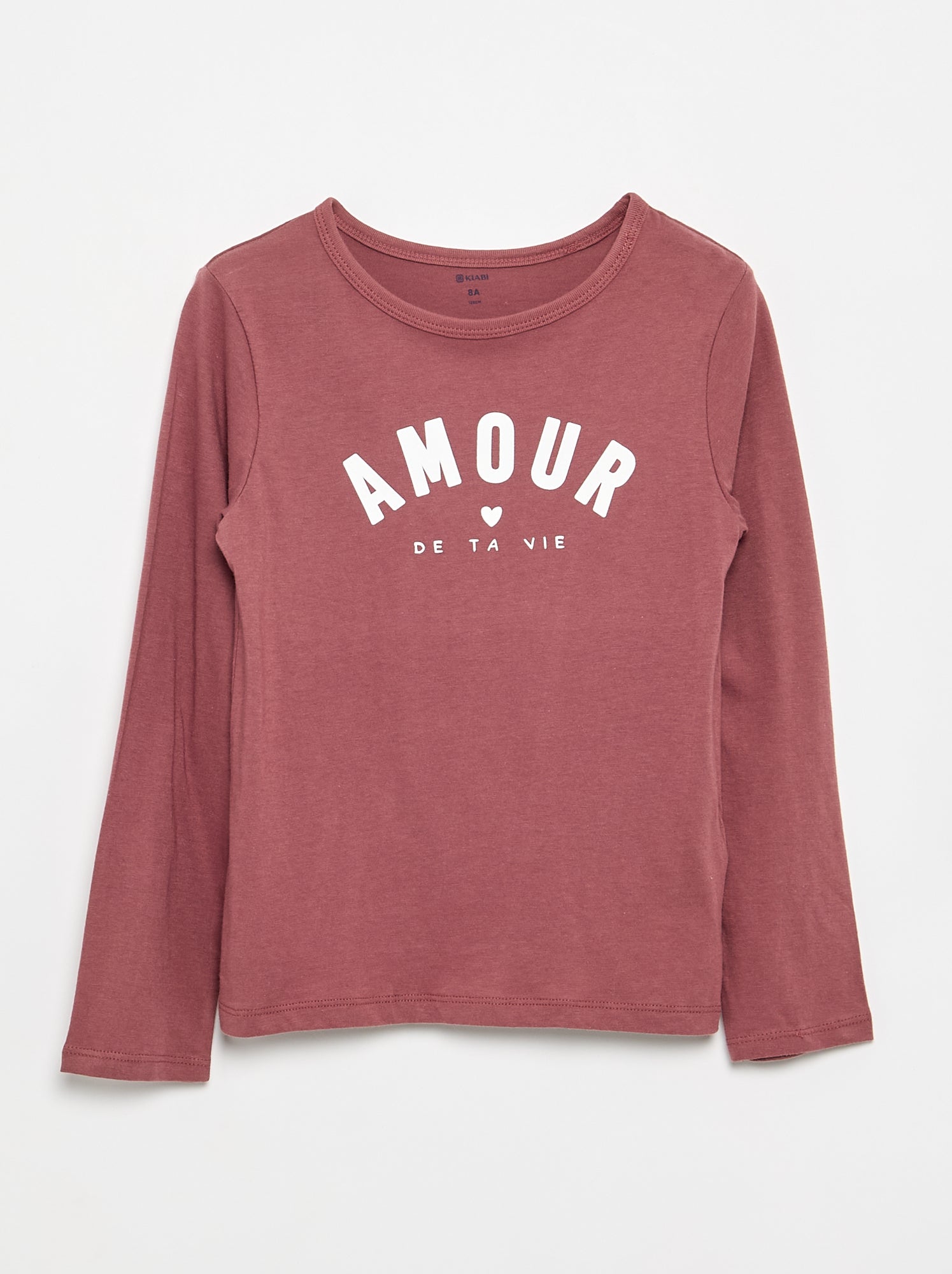 Pyjama long en jersey de coton - 2 pièces - Rose (FXU34_10)