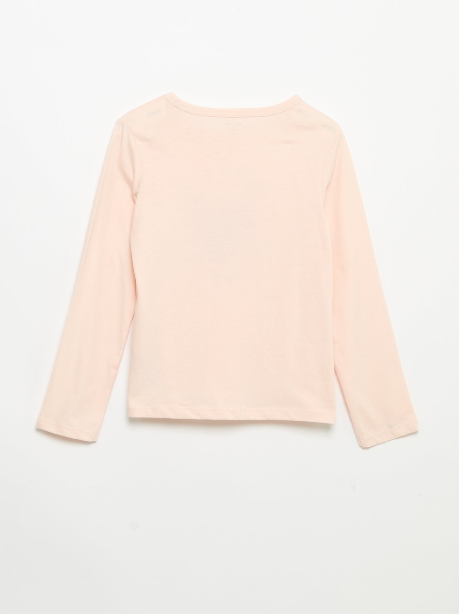 Pyjama long en jersey de coton - 2 pièces - Rose (FXU34_3)