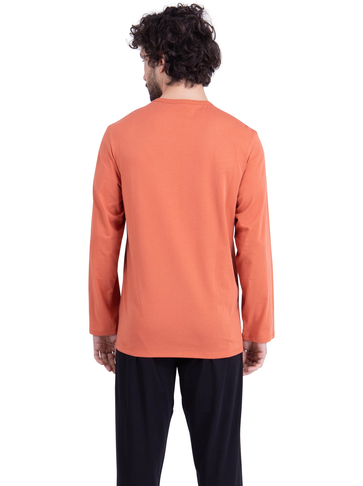 Pyjama long homme my petit prix athena - Peche