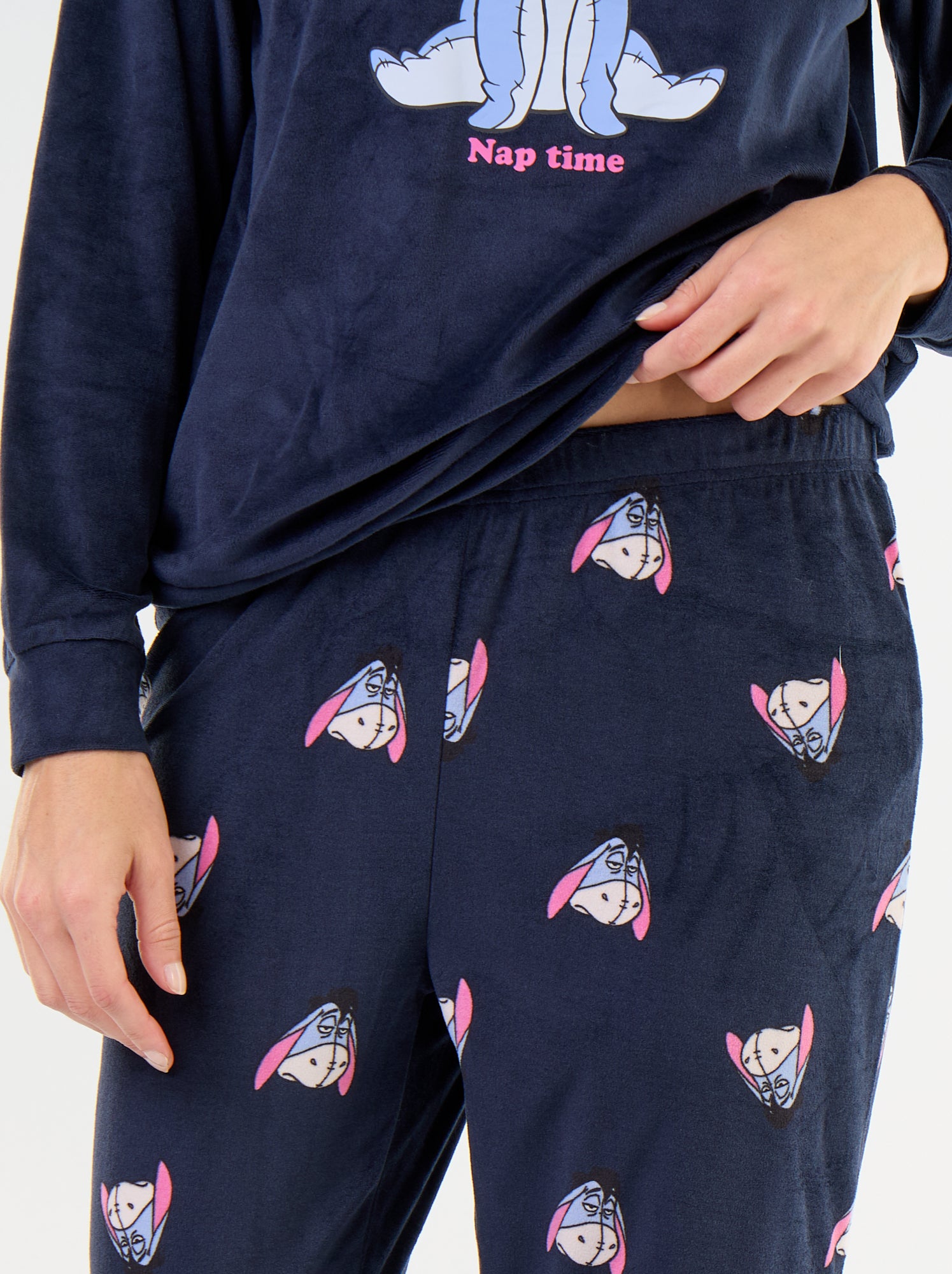 Pyjama long imprimé 'Disney' - 2 pièces - Bleu (GER86_5)