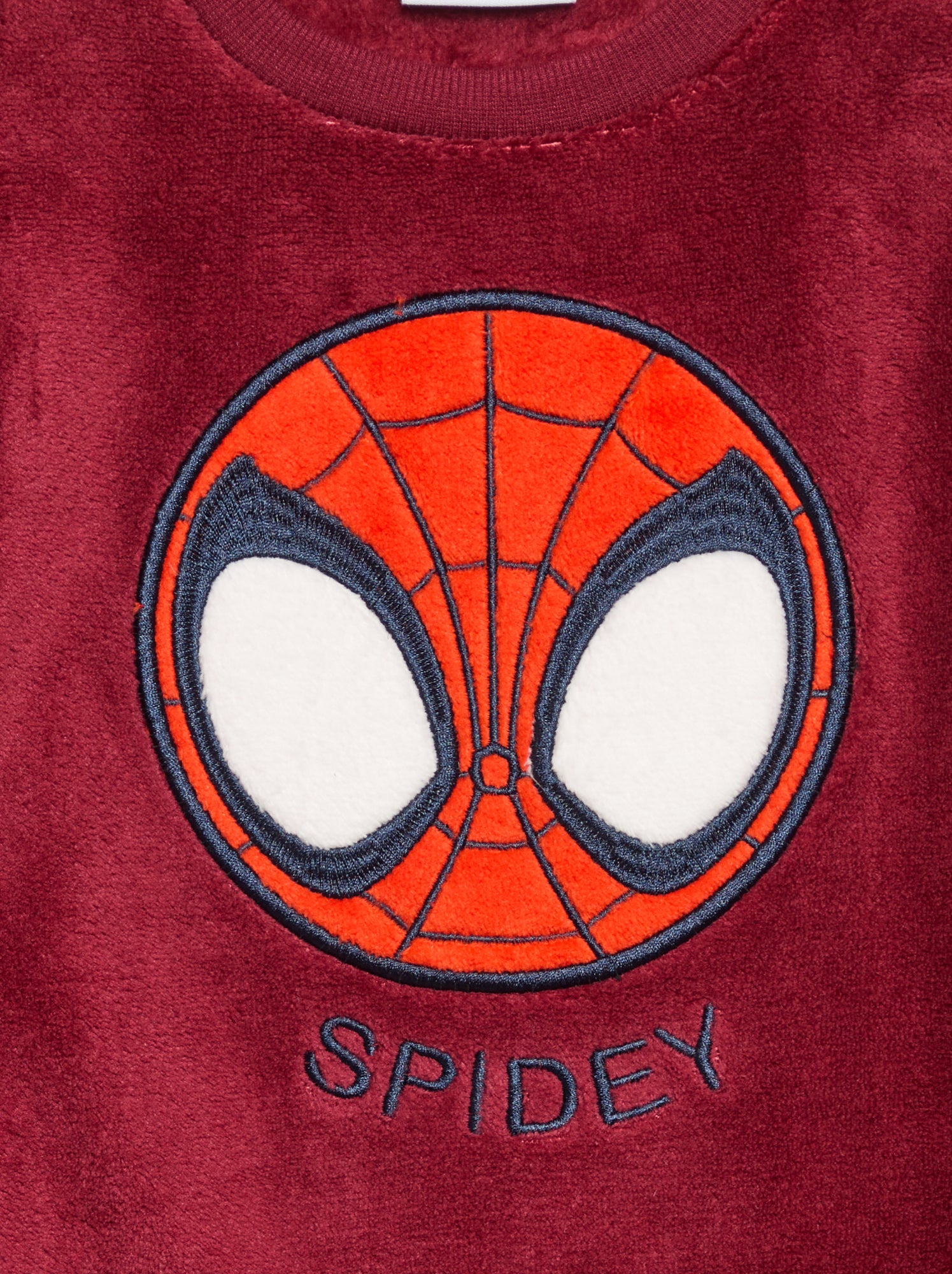 Pyjama 'Marvel' 'Spider-Man' 2 pièces - Sweat + pantalon - Rouge