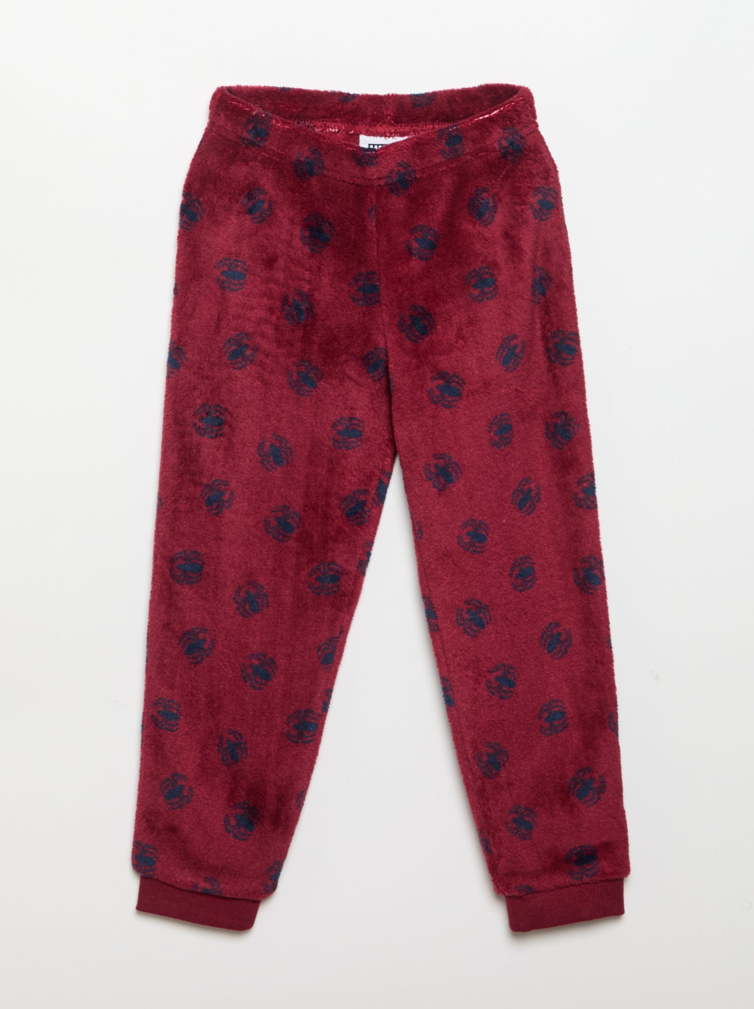 Pyjama 'Marvel' 'Spider-Man' 2 pièces - Sweat + pantalon - Rouge