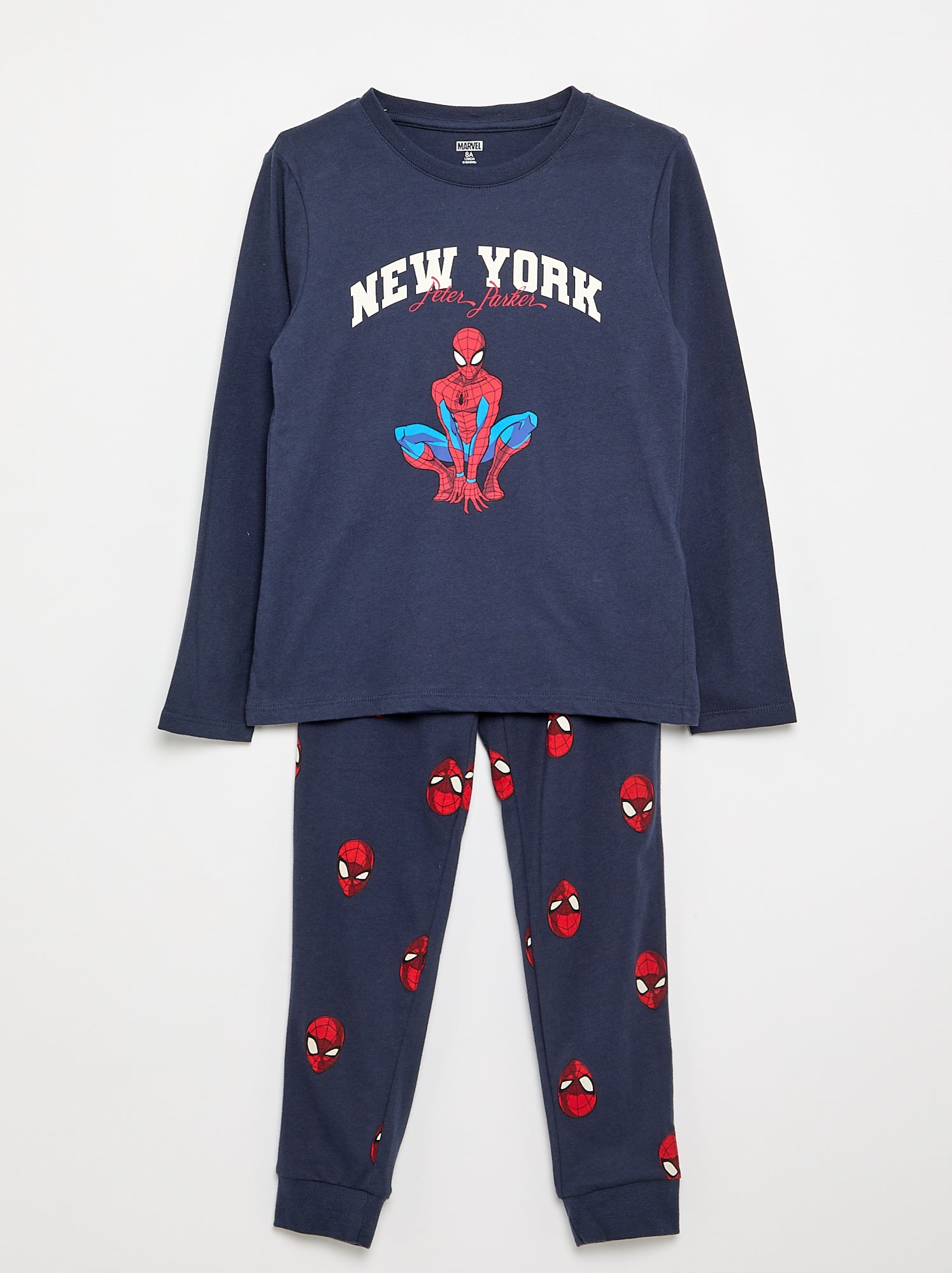 Pyjama 'Marvel' 'Spiderman' 2 pièces - Bleu (FYF60_1)