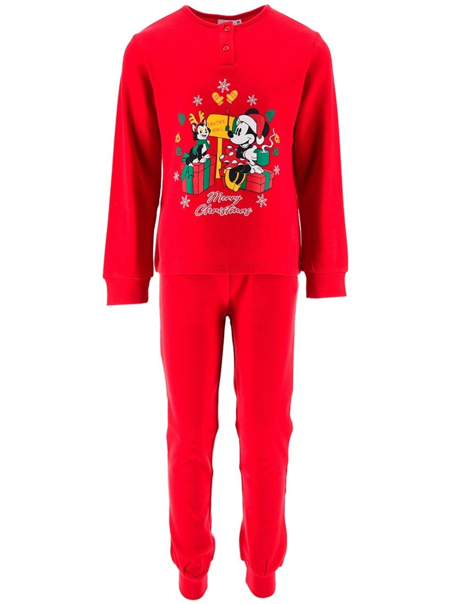 Pyjama Minnie Mouse | Licence Officielle - Rouge
