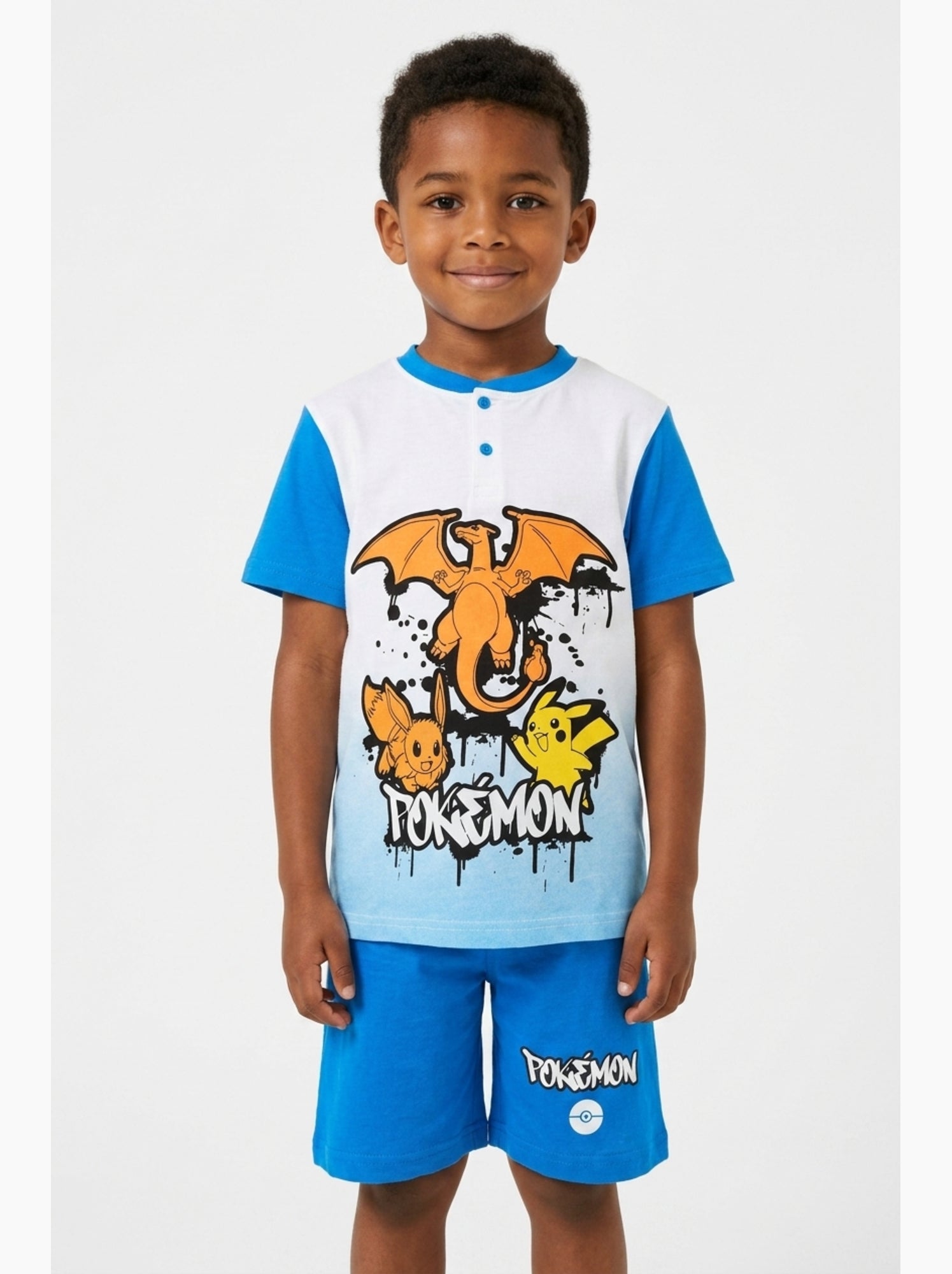 Pyjama Pokemon| Licence Officielle - Bleu