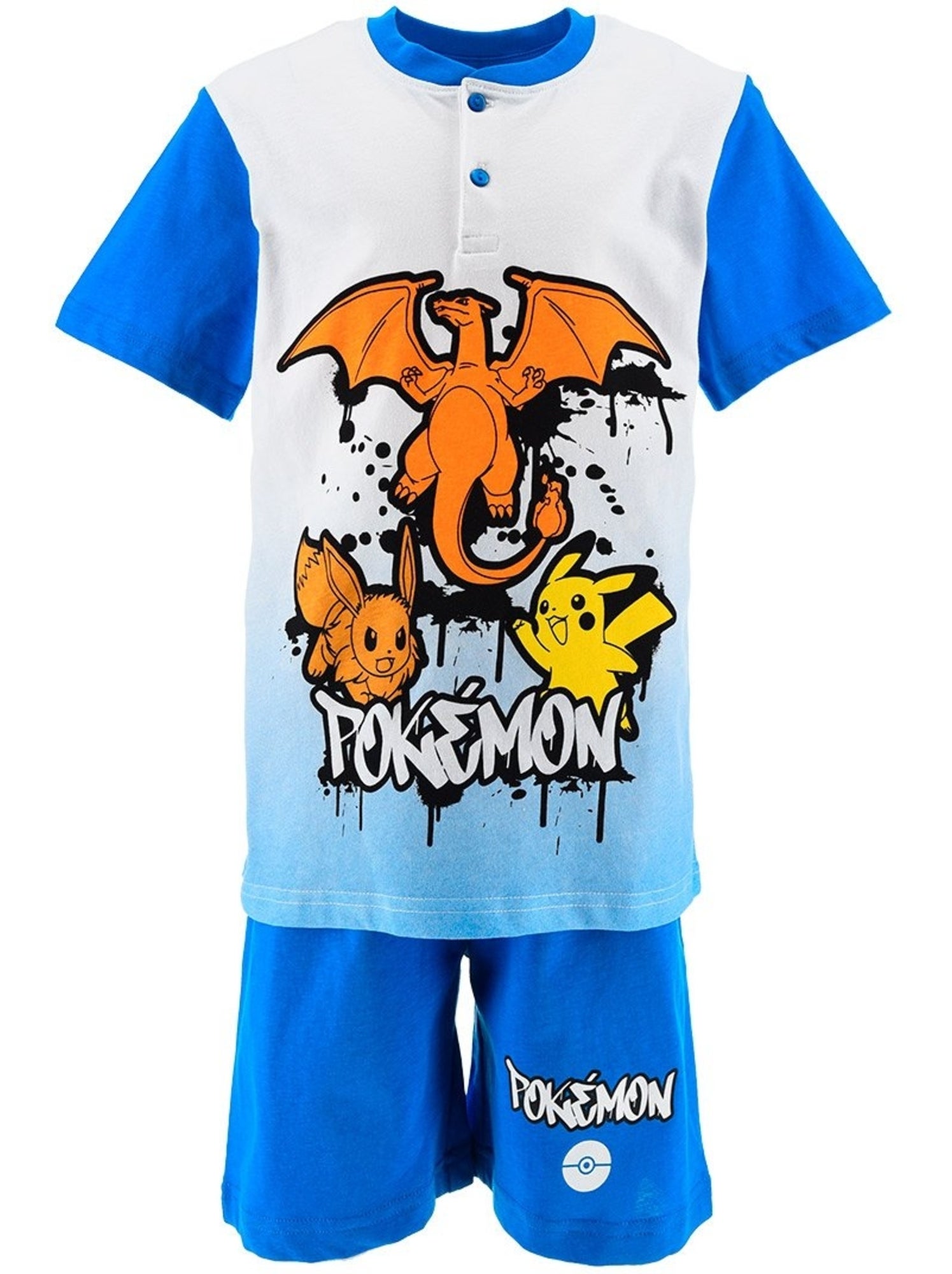 Pyjama Pokemon| Licence Officielle - Bleu