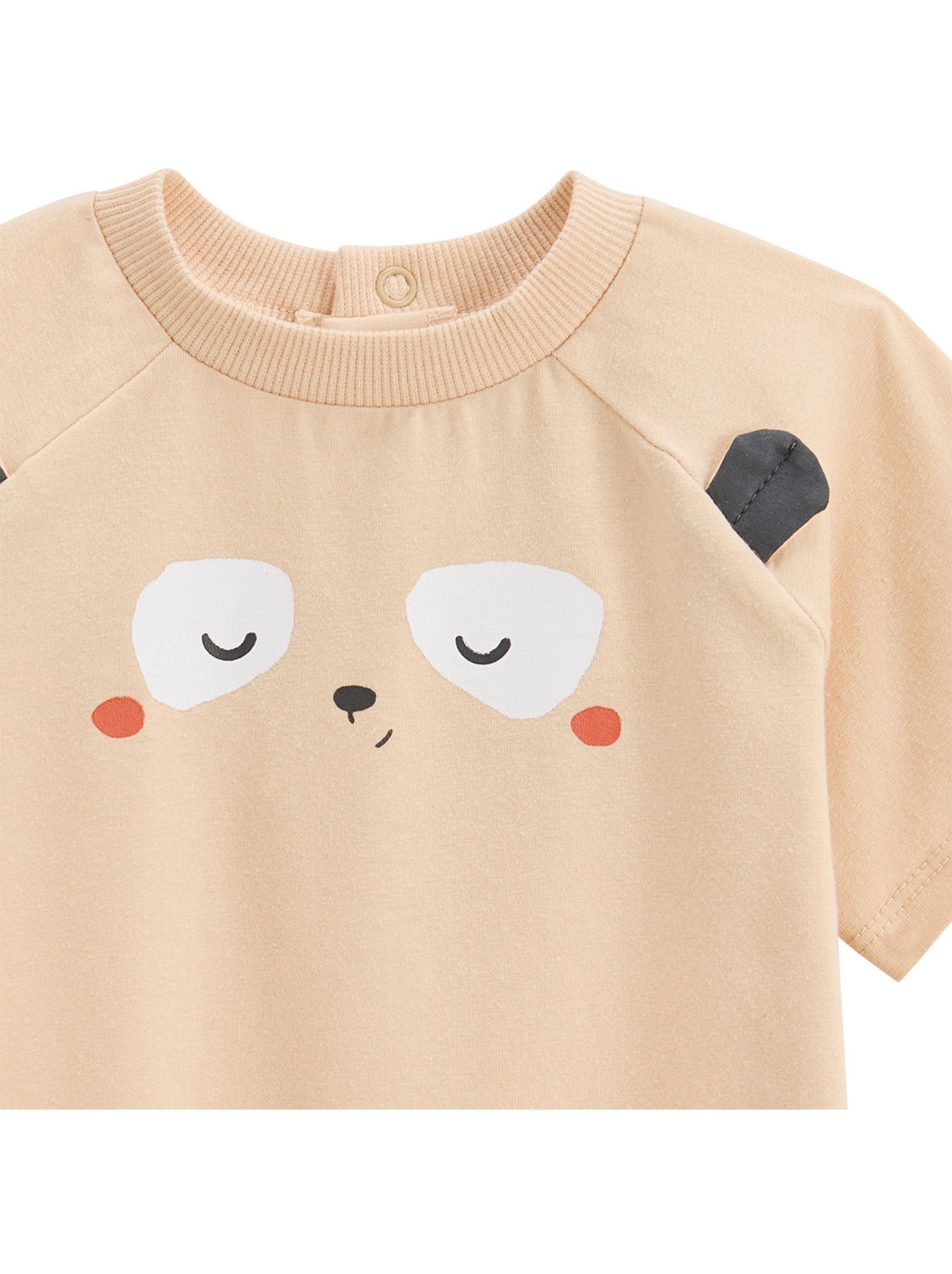 Pyjama short enfant 2 pièces bento - Sable