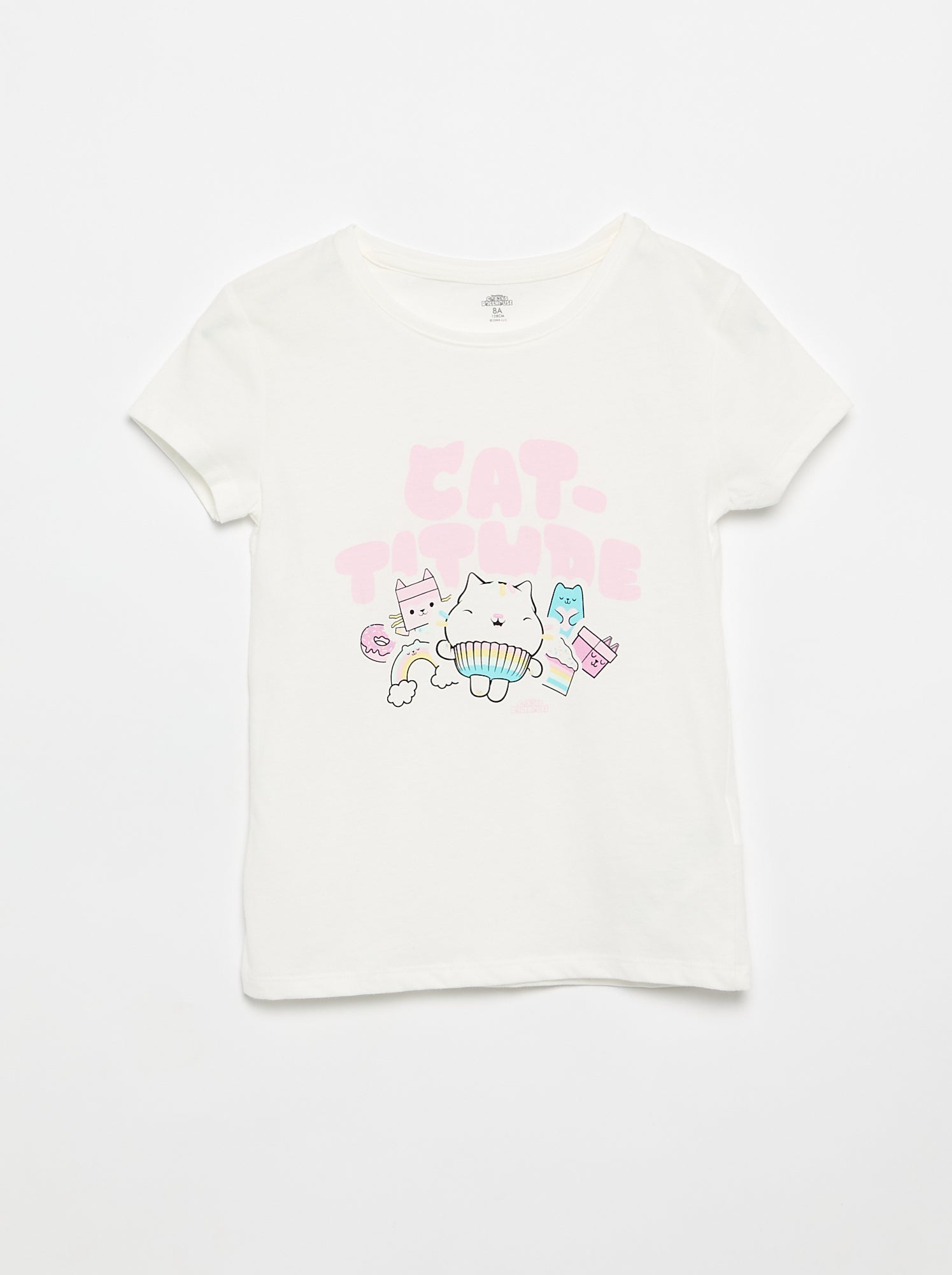 Pyjama short 'Gabby et la maison magique' - 2 pièces - Blanc