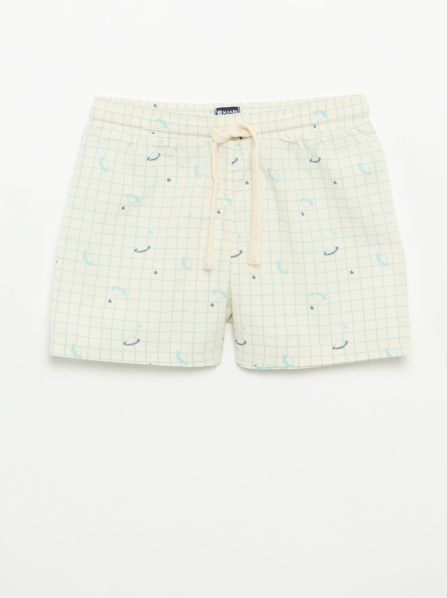 Pyjama short + T-shirt - 2 pièces - Bleu