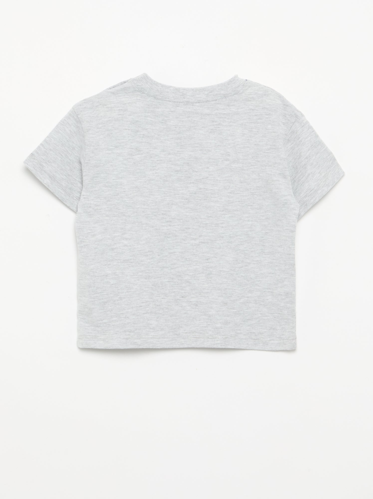 Pyjama short + T-shirt - 2 pièces - Gris