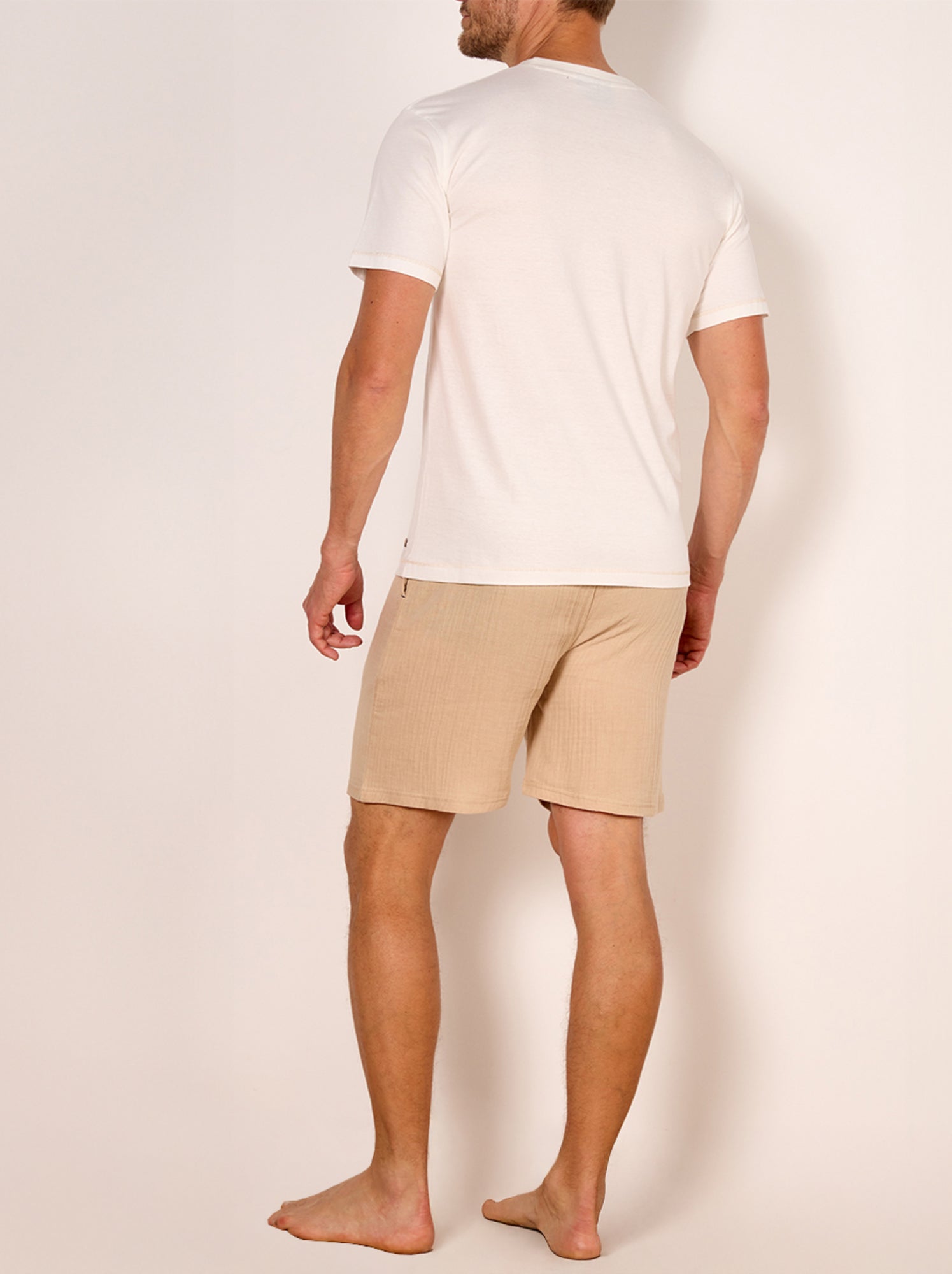 Pyjashort   SAND ecru/nude - HECHTER - Beige