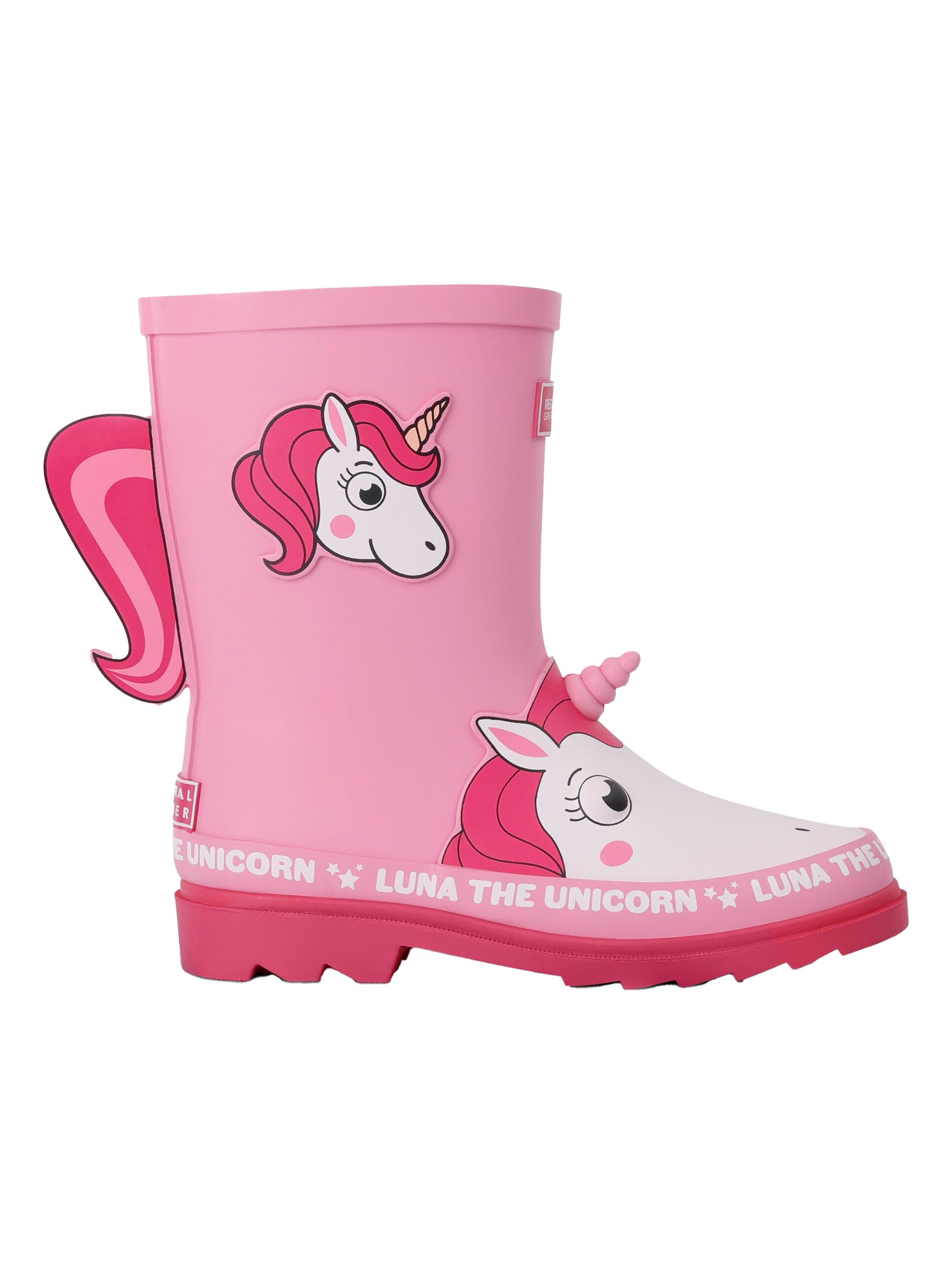 Régate - Bottes de pluie MUDPLAY - Rose