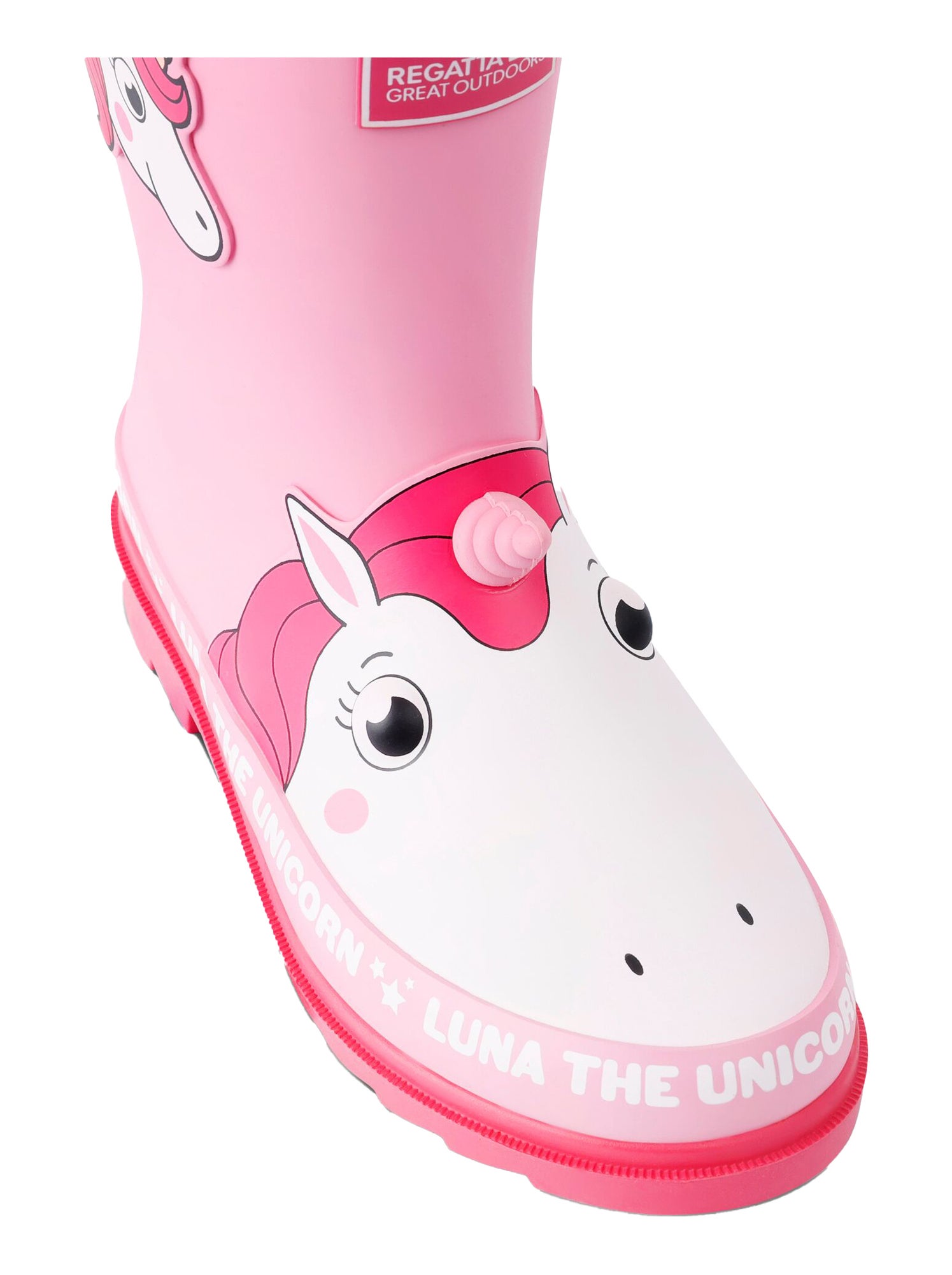 Régate - Bottes de pluie MUDPLAY - Rose