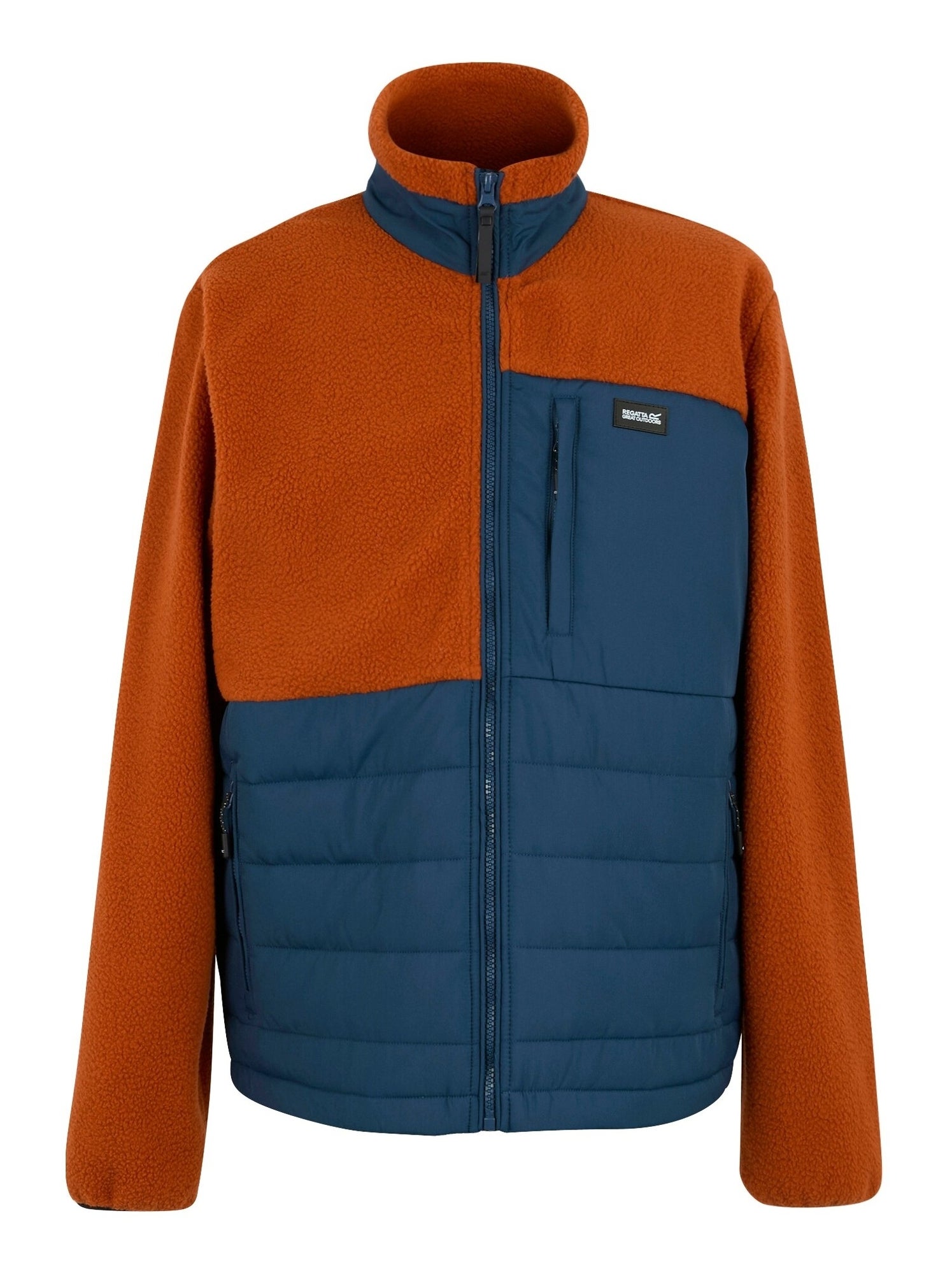 Régate - Veste hybride FRANKIE - Bleu marine/Orange fluo
