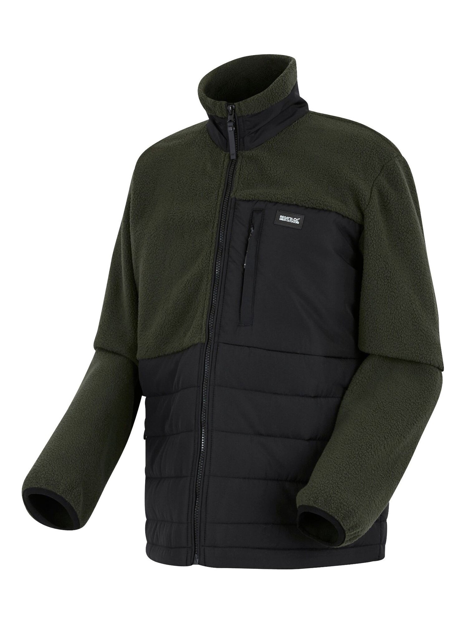 Régate - Veste hybride FRANKIE - Noir Kaki