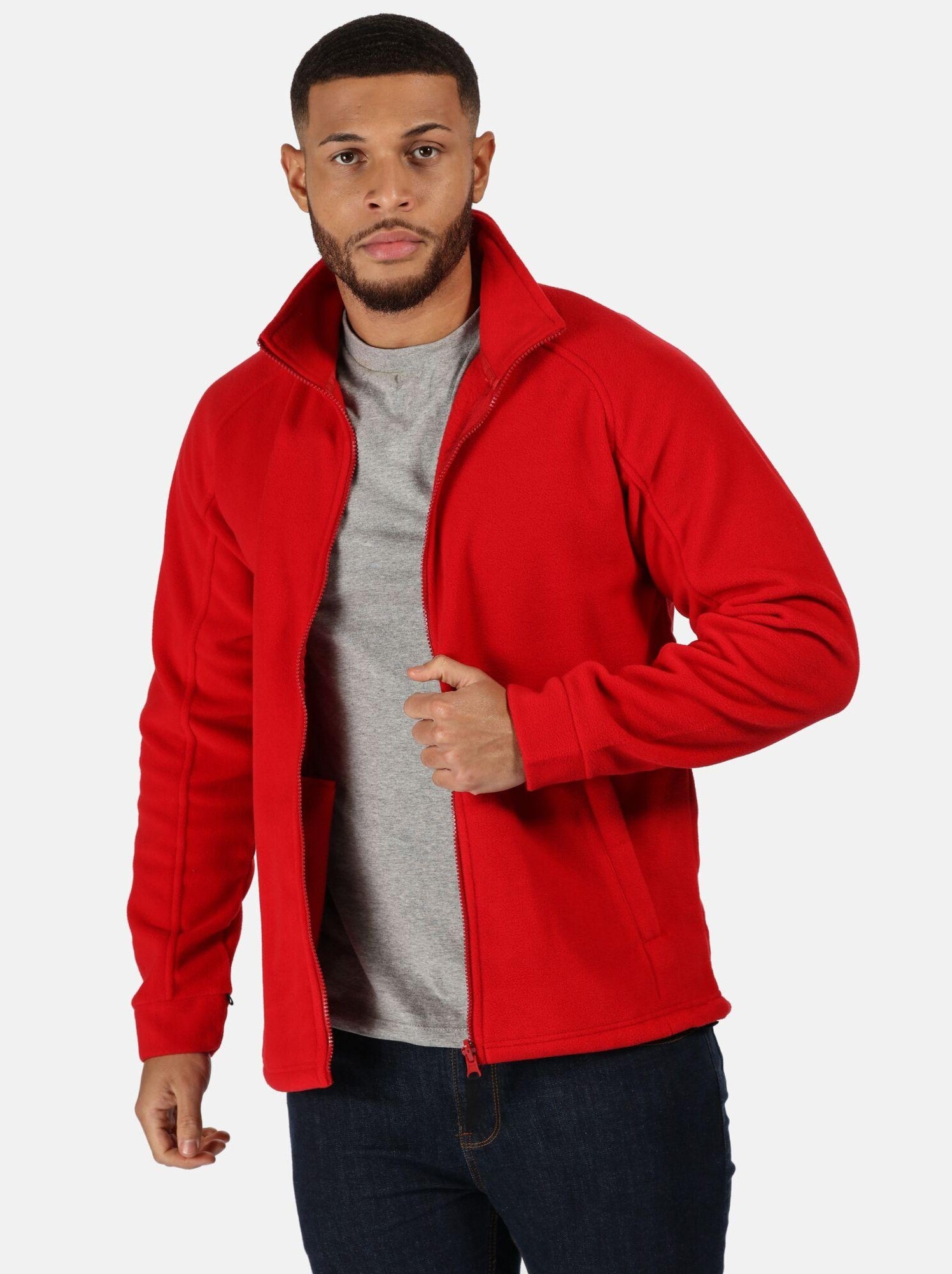 Régate - Veste polaire THOR - Rouge tomate