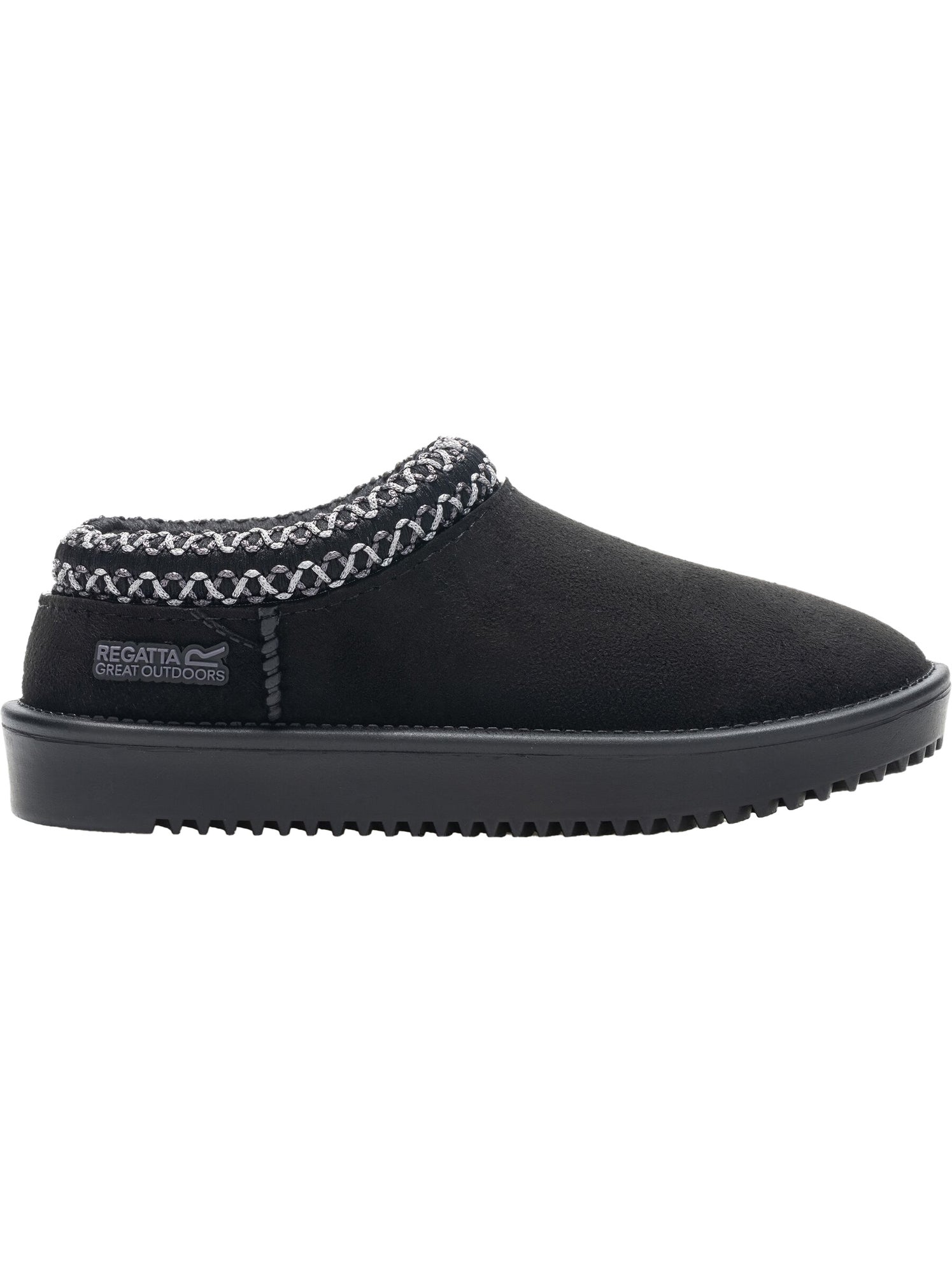 Regatta - Mules imperméables avec col à motifs RISLEY - Noir
